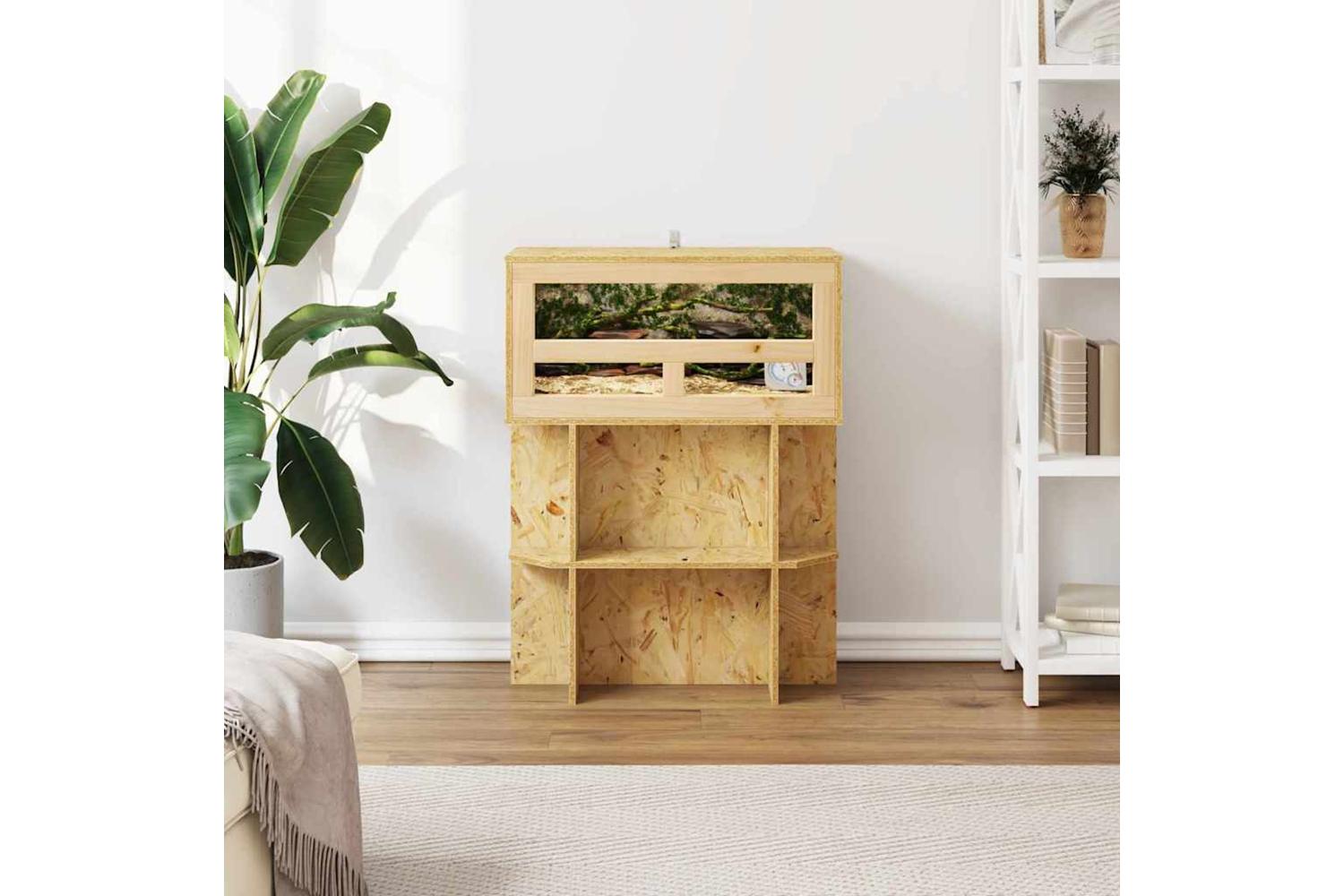 Vidaxl Terrarium Brown 60 X 30 X 30 Cm Osb-4