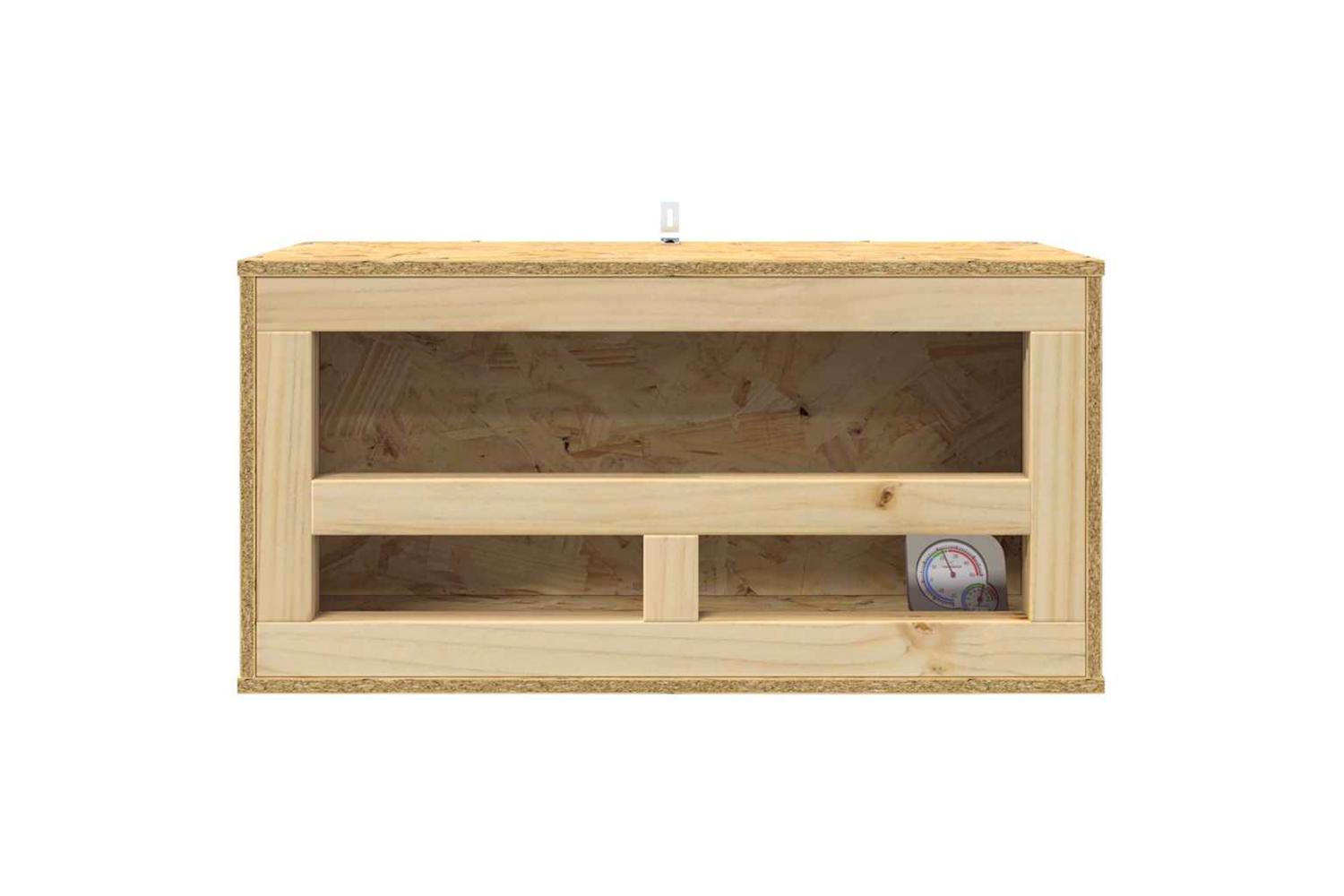 Vidaxl Terrarium Brown 60 X 30 X 30 Cm Osb-6