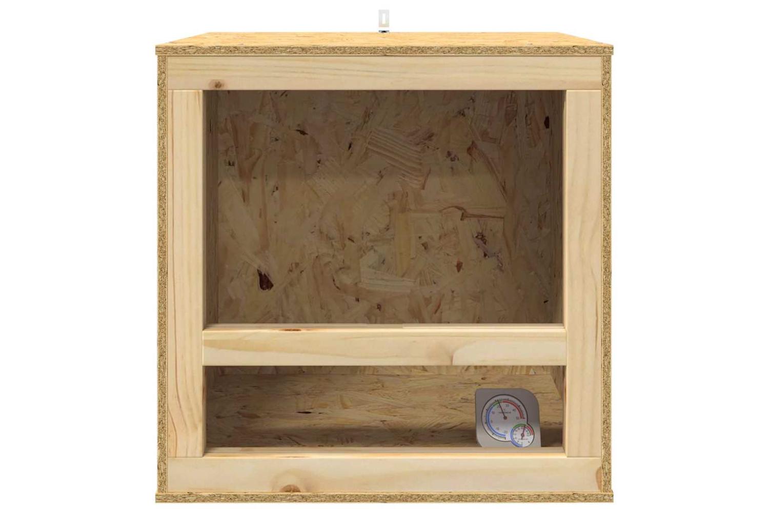 Vidaxl Terrarium Brown 50 X 50 X 50 Cm Osb-6