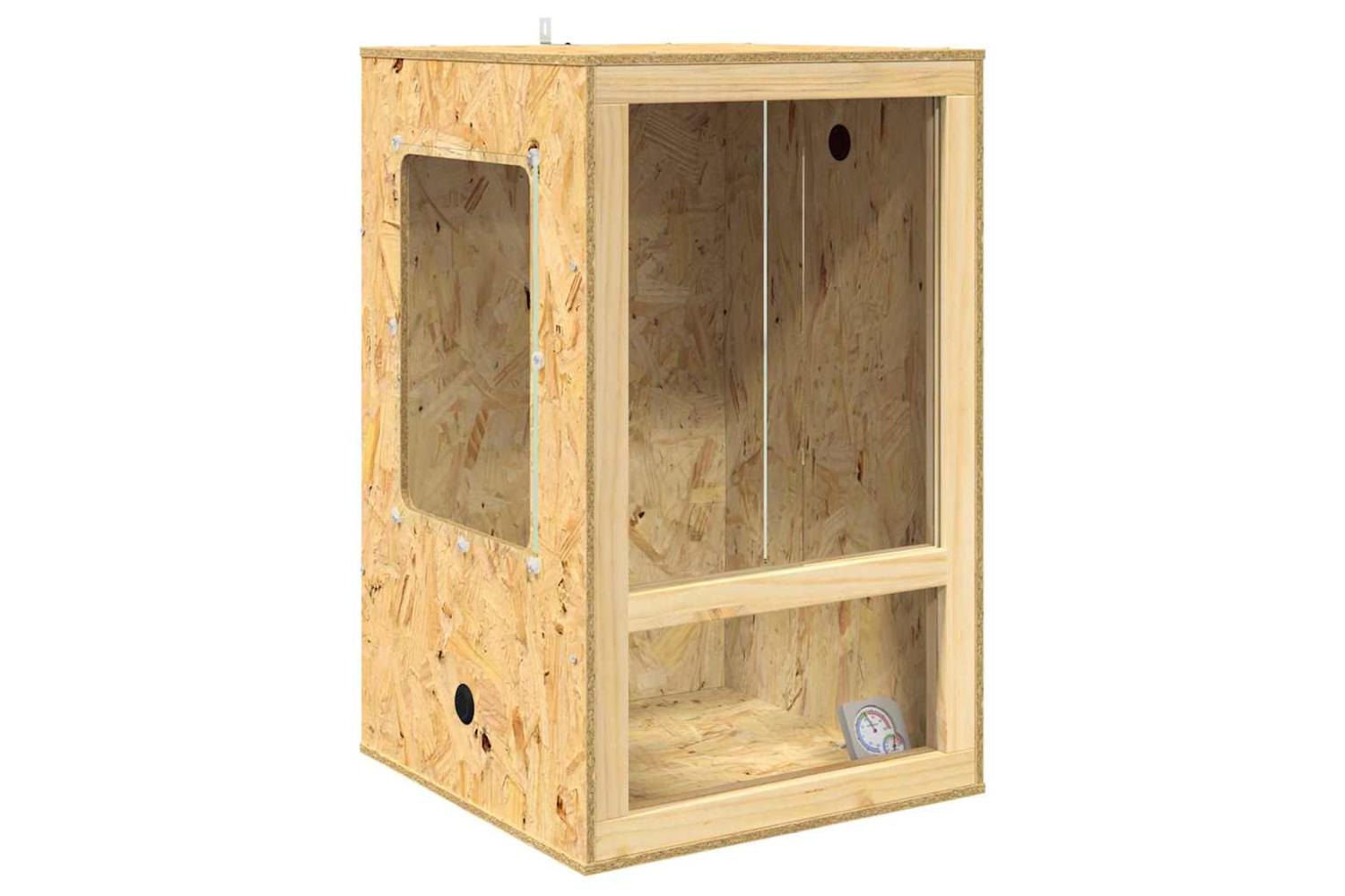 Vidaxl Terrarium Brown 50 X 50 X 80 Cm Osb
