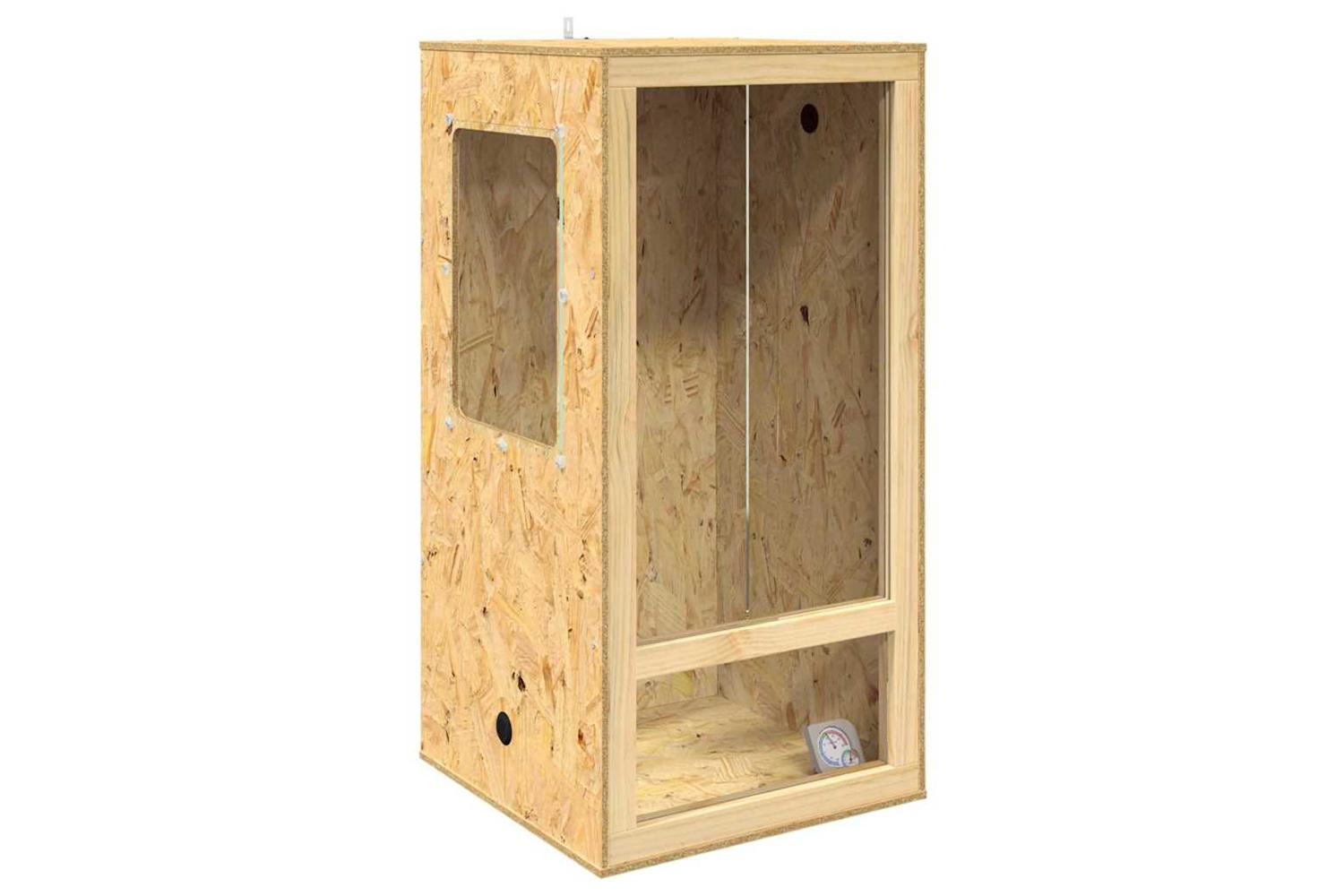 Vidaxl Terrarium Brown 50 X 50 X 100 Cm Osb