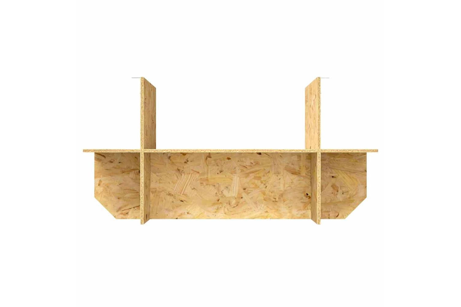 Vidaxl Terrarium Base Brown 100 X 50 X 50 Cm Osb-8