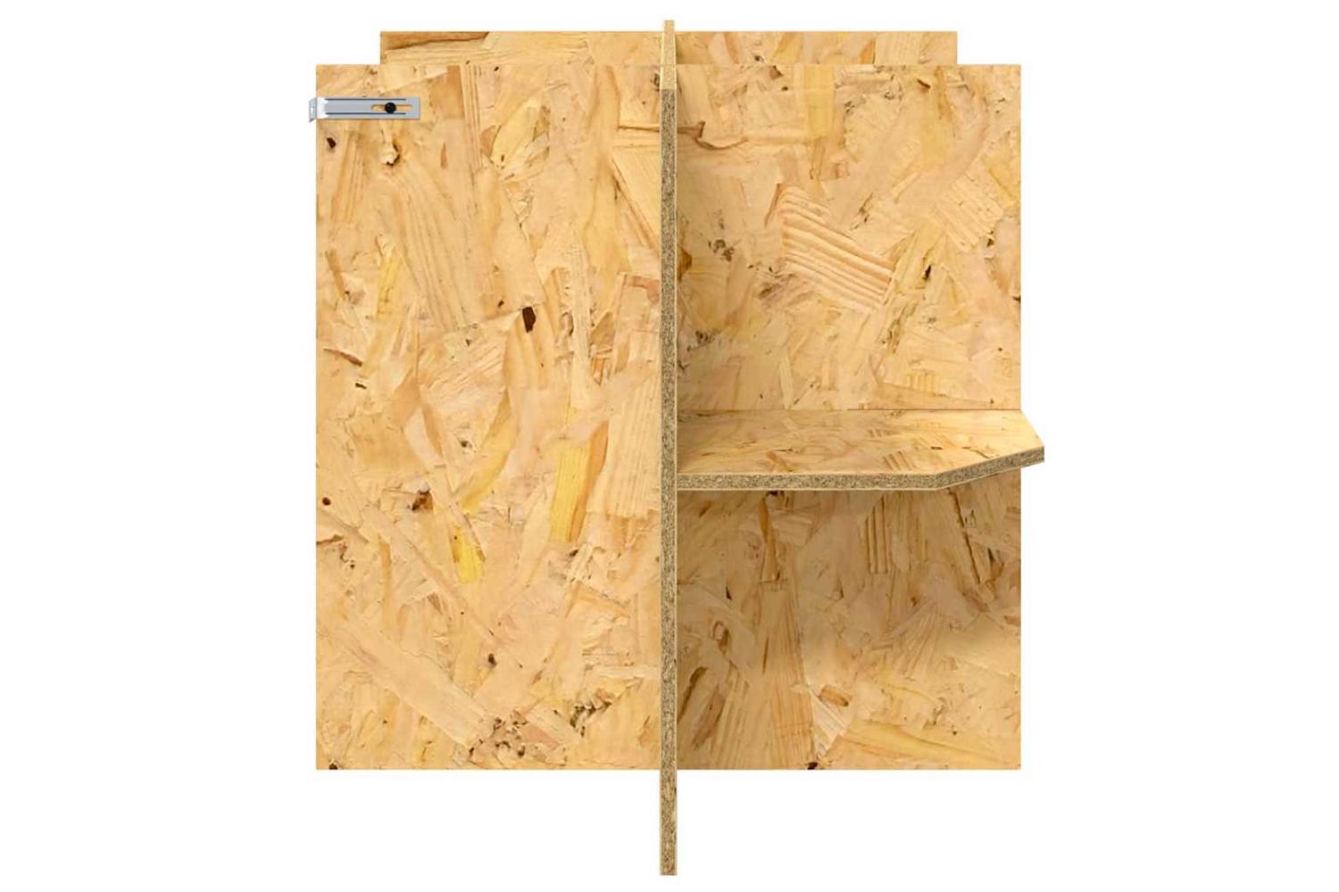 Vidaxl Terrarium Base Brown 80 X 50 X 50 Cm Osb-6