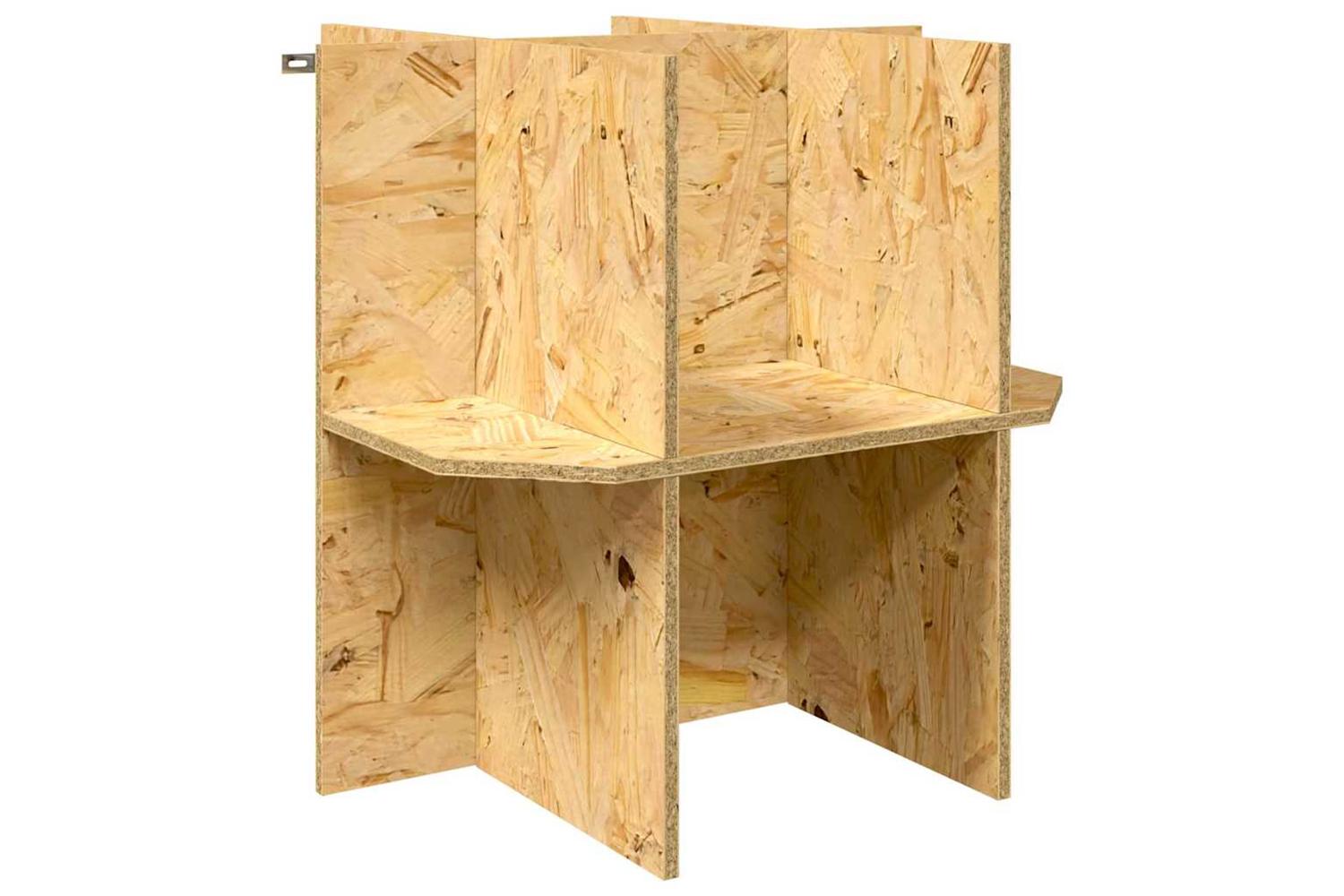 Vidaxl Terrarium Base Brown 50 X 50 X 50 Cm Osb-2