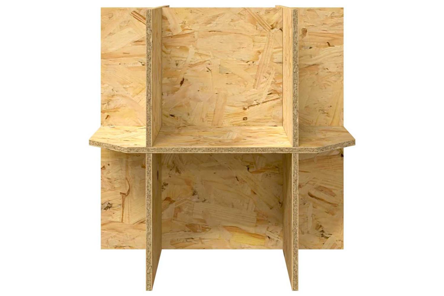 Vidaxl Terrarium Base Brown 50 X 50 X 50 Cm Osb-5