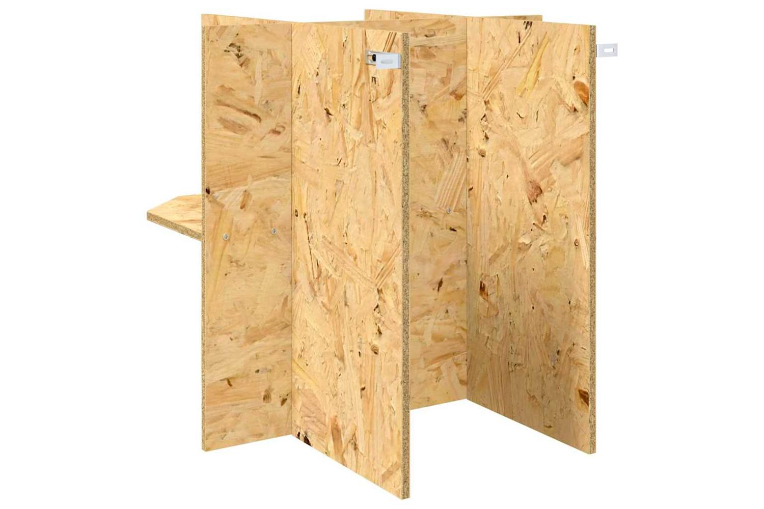 Vidaxl Terrarium Base Brown 50 X 50 X 50 Cm Osb-7