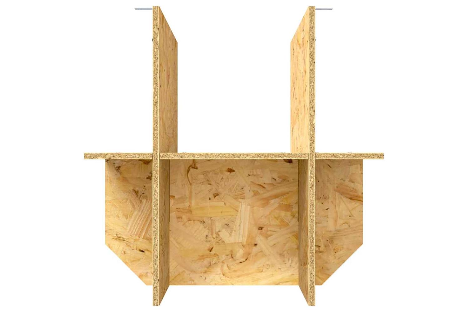 Vidaxl Terrarium Base Brown 50 X 50 X 50 Cm Osb-8