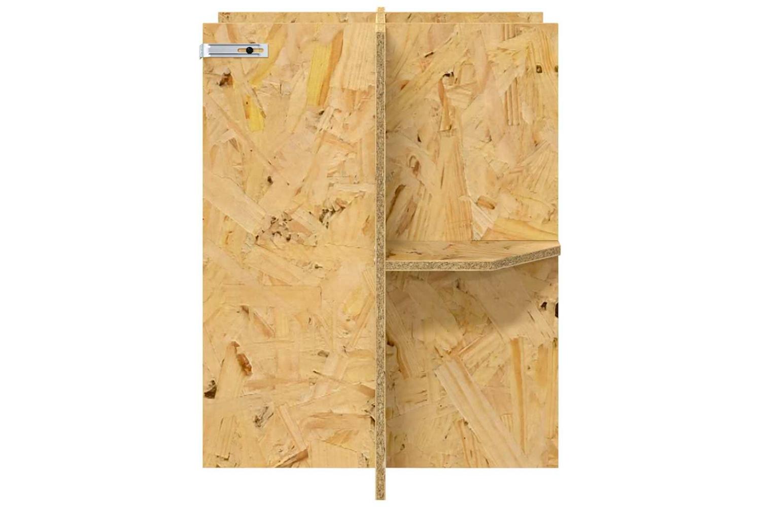 Vidaxl Terrarium Base With Shelf Brown 40 X 40 X 50 Cm Osb-6