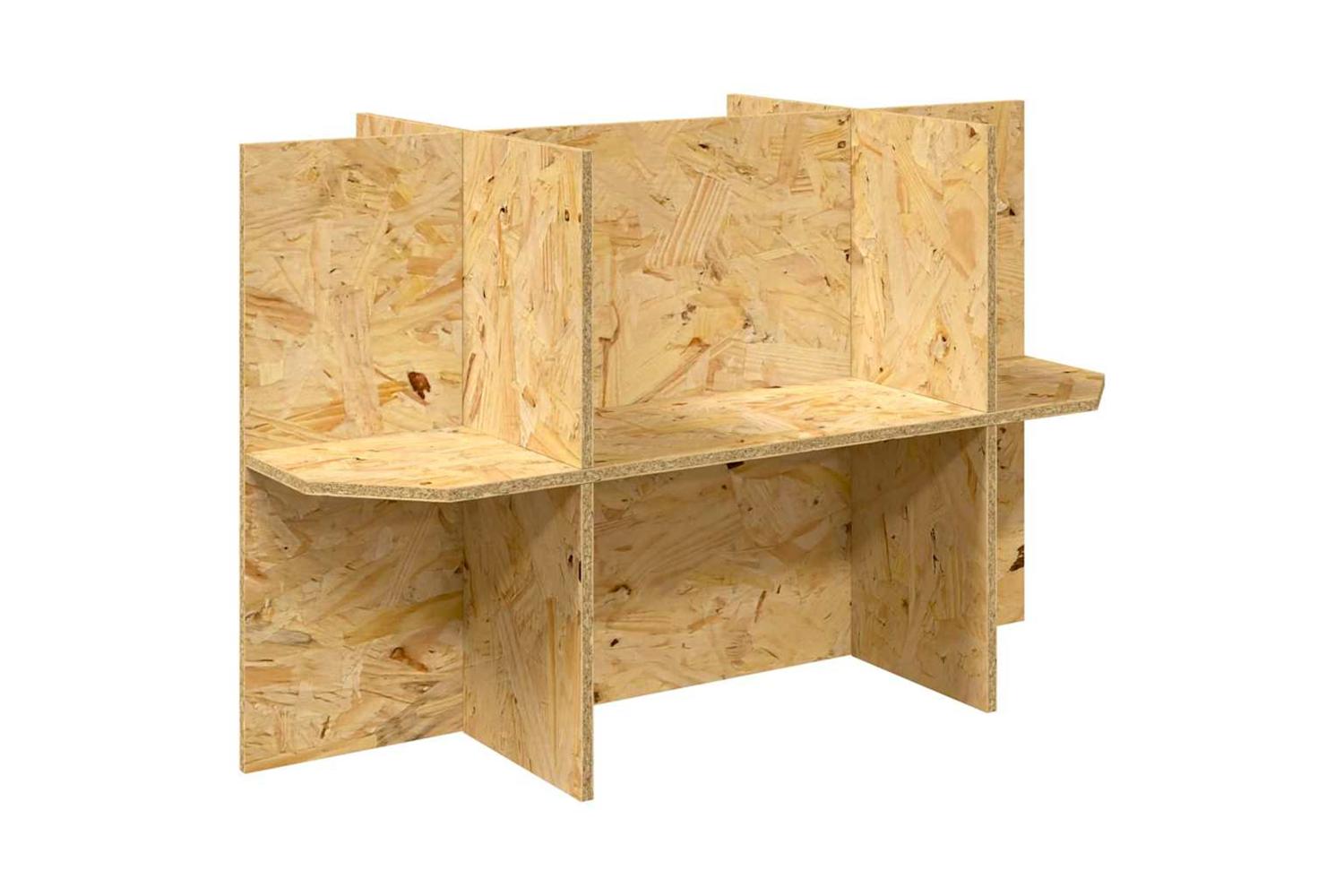 Vidaxl Terrarium Base With Shelf Brown 80 X 40 X 50 Cm Osb-2