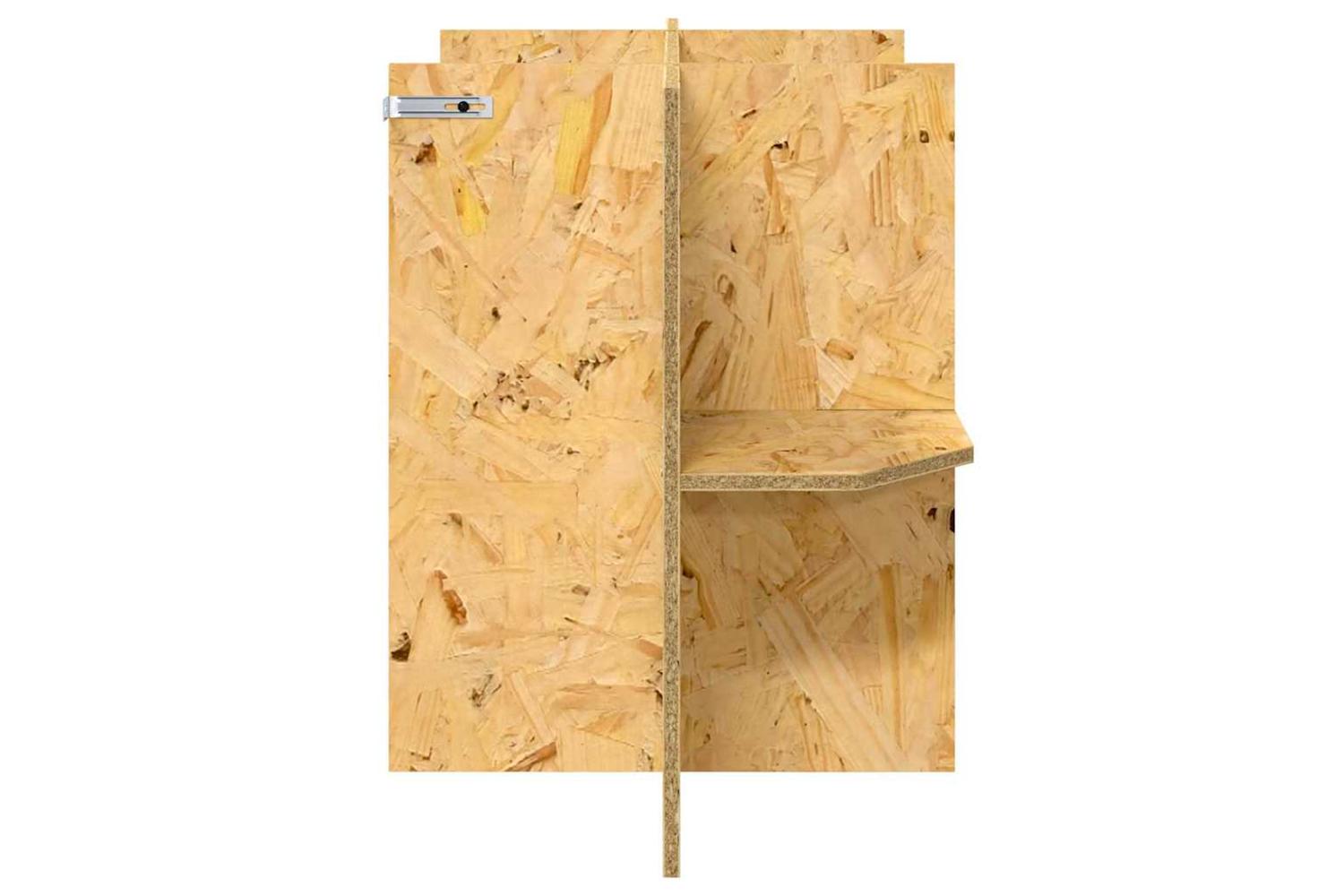 Vidaxl Terrarium Base With Shelf Brown 80 X 40 X 50 Cm Osb-6