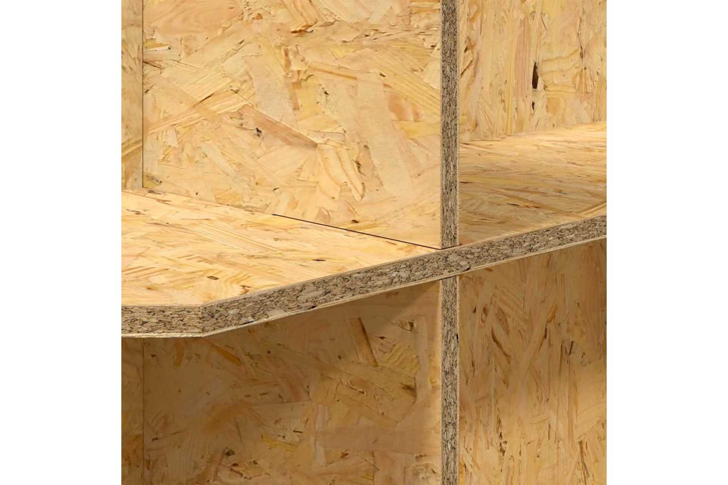 Vidaxl Terrarium Base With Shelf Brown 80 X 40 X 50 Cm Osb-9
