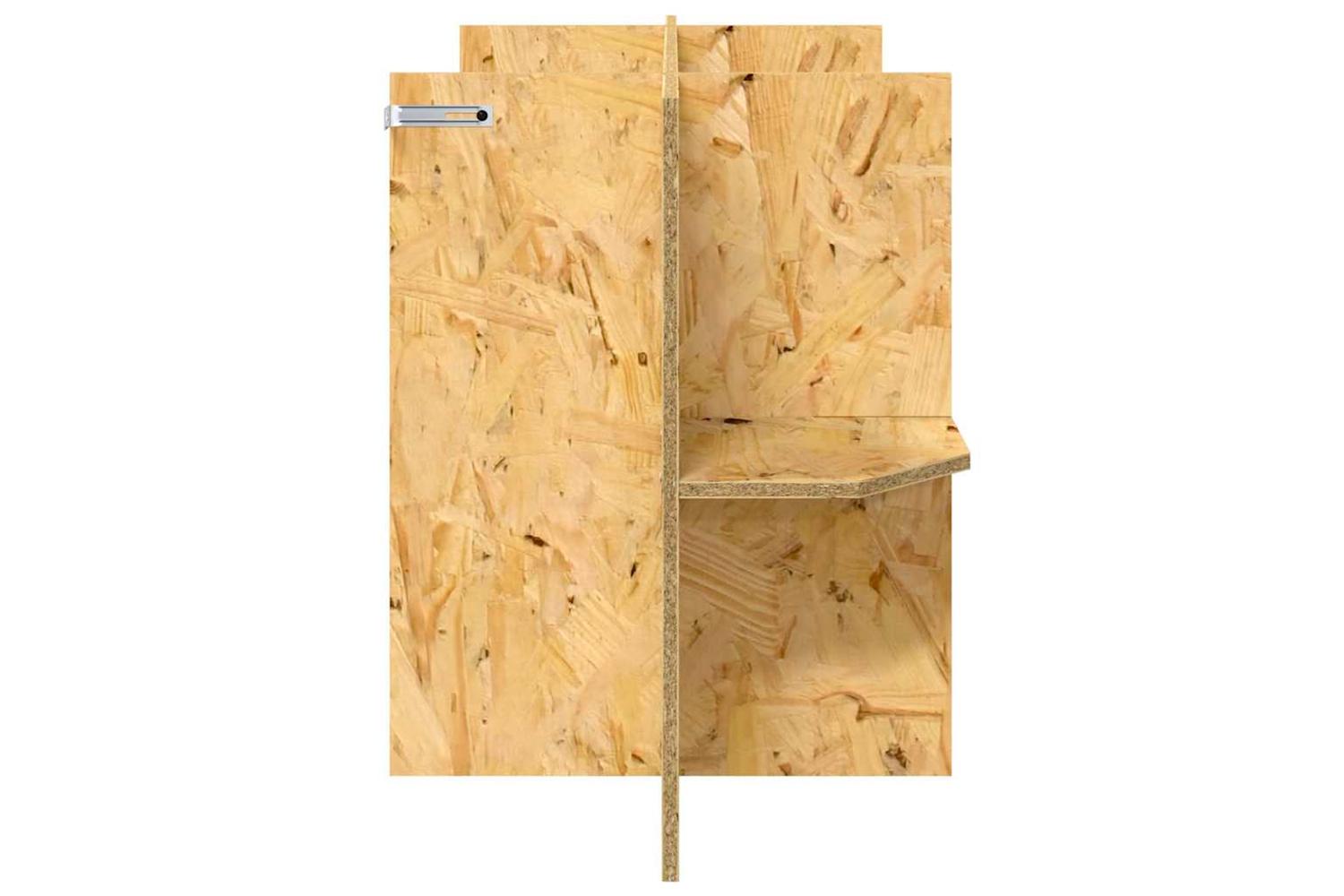 Vidaxl Terrarium Base With Shelf Brown 100 X 40 X 50 Cm Osb-6