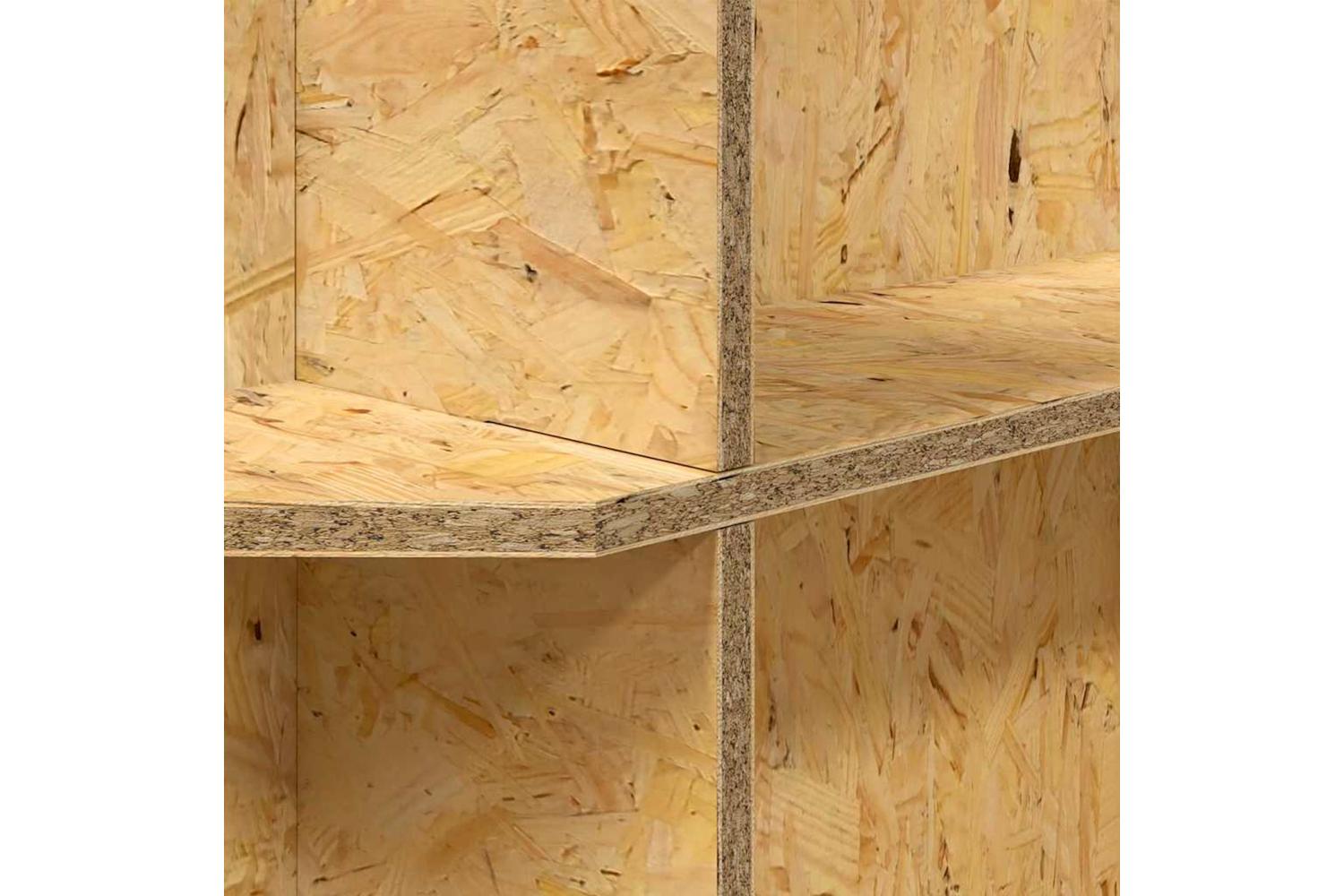 Vidaxl Terrarium Base With Shelf Brown 60 X 30 X 50 Cm Osb-9