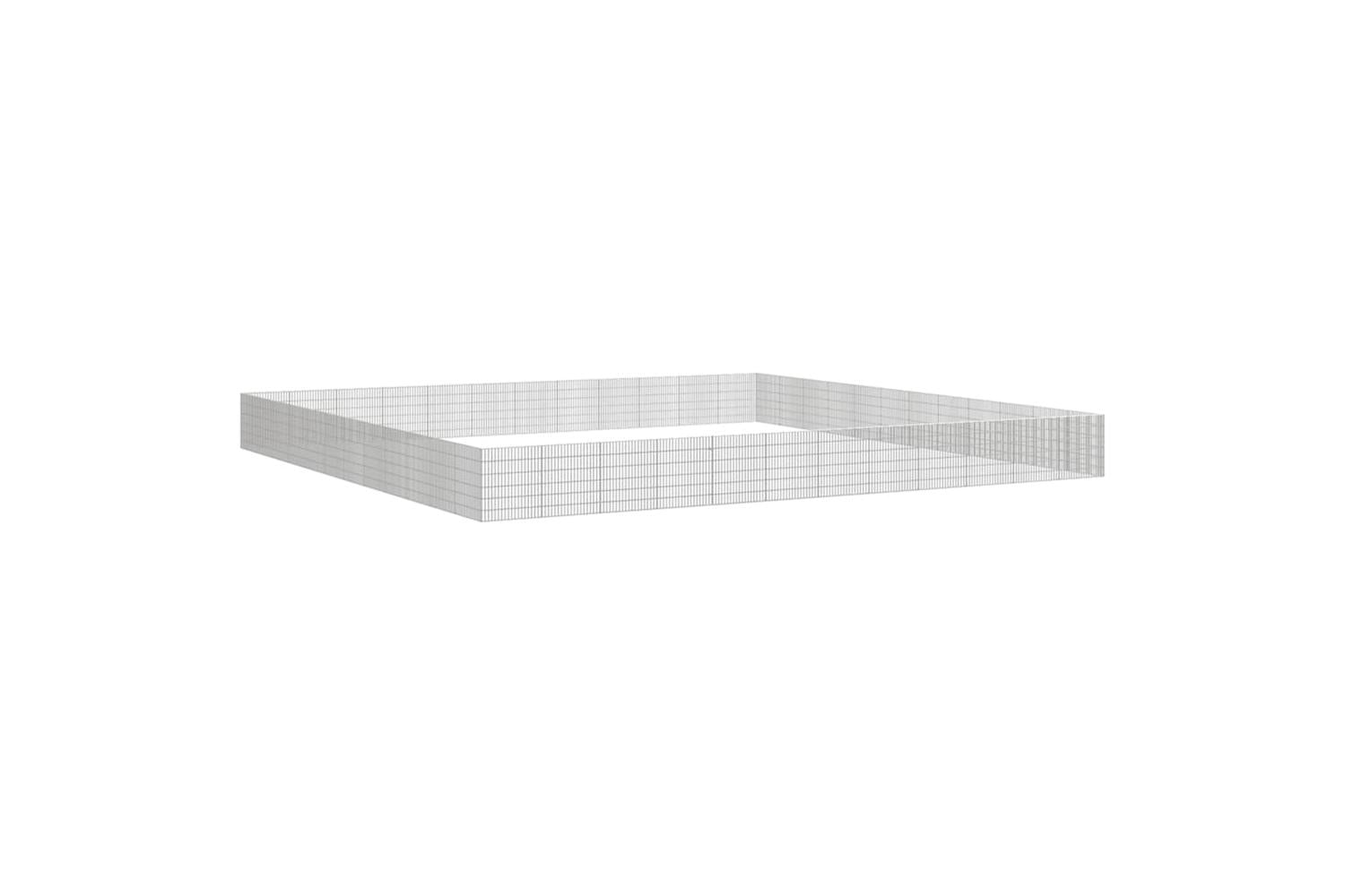 Vidaxl Free Range Animal Enclosure 48-panel 54x60 Cm Galvanised Iron-3