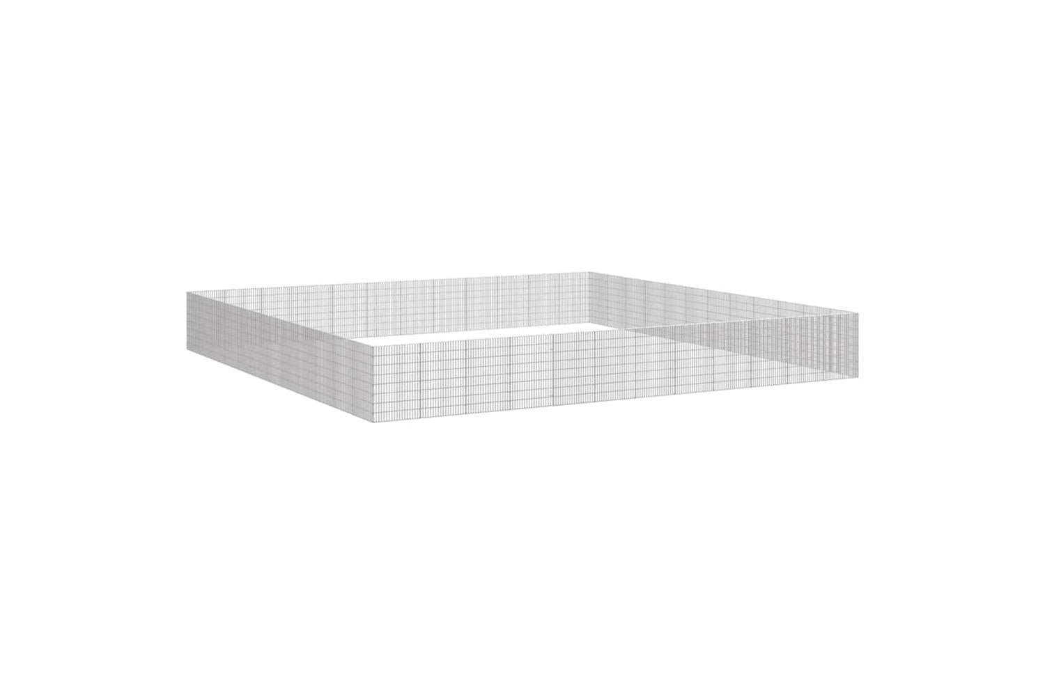 Vidaxl Free Range Animal Enclosure 48-panel 54x80 Cm Galvanised Iron-3