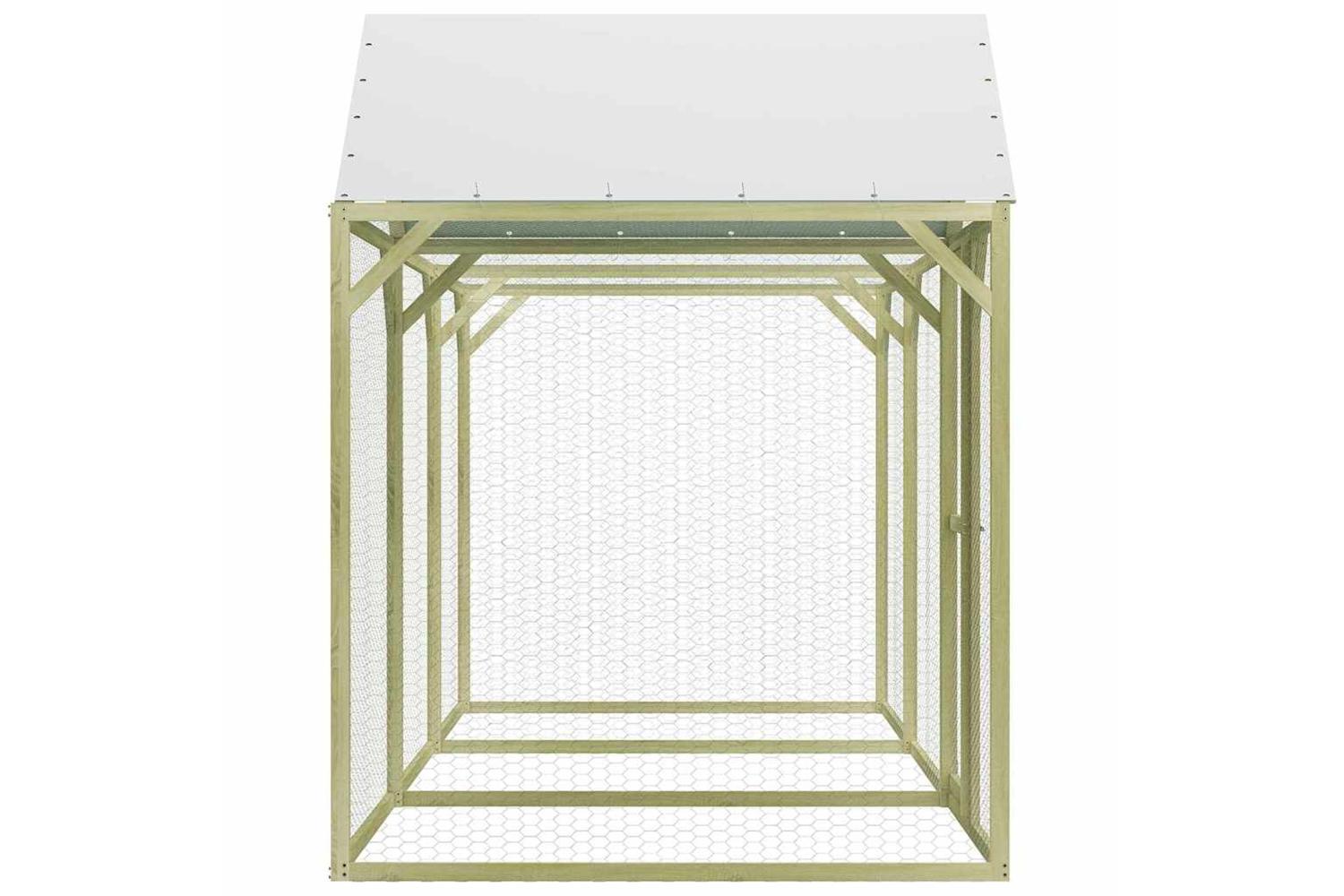 Vidaxl Chicken Cage 45x15x2 M Impregnated Wood Pine-4