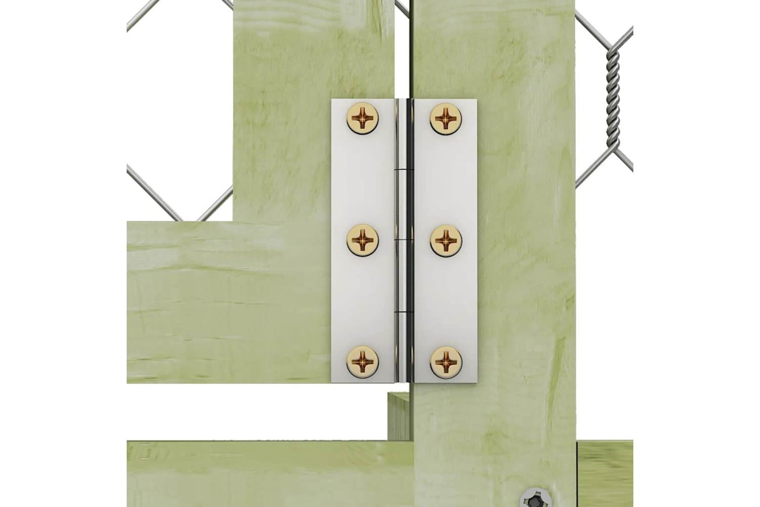Vidaxl Chicken Cage 45x15x2 M Impregnated Wood Pine-6