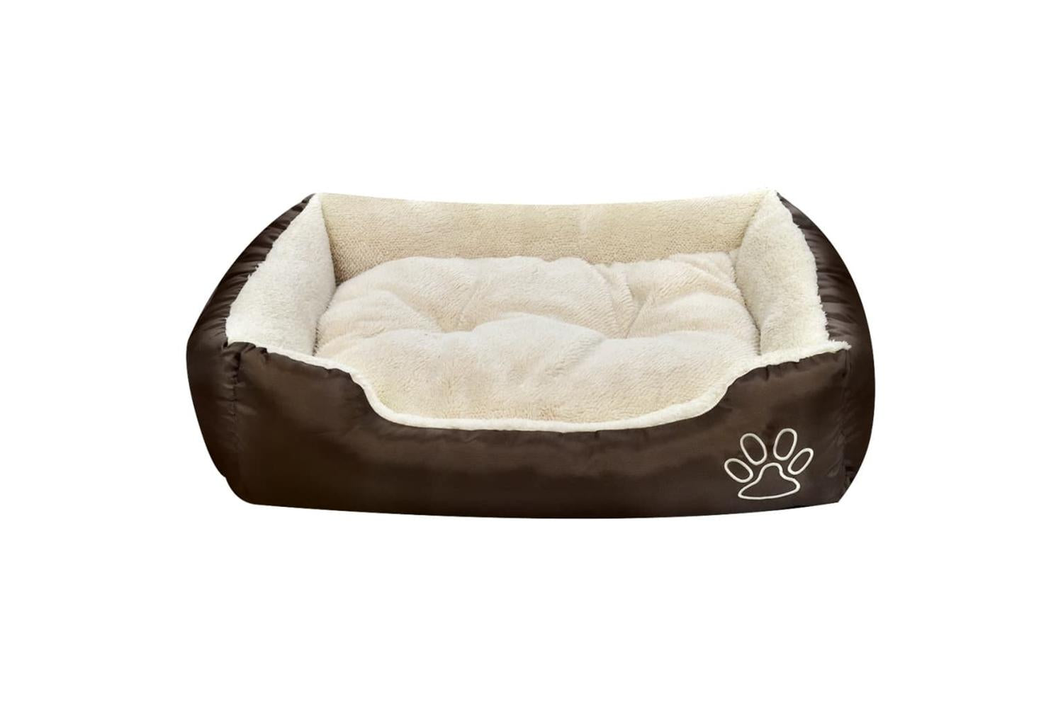 Vidaxl Warm Dog Bed With Padded Cushion Xl-3