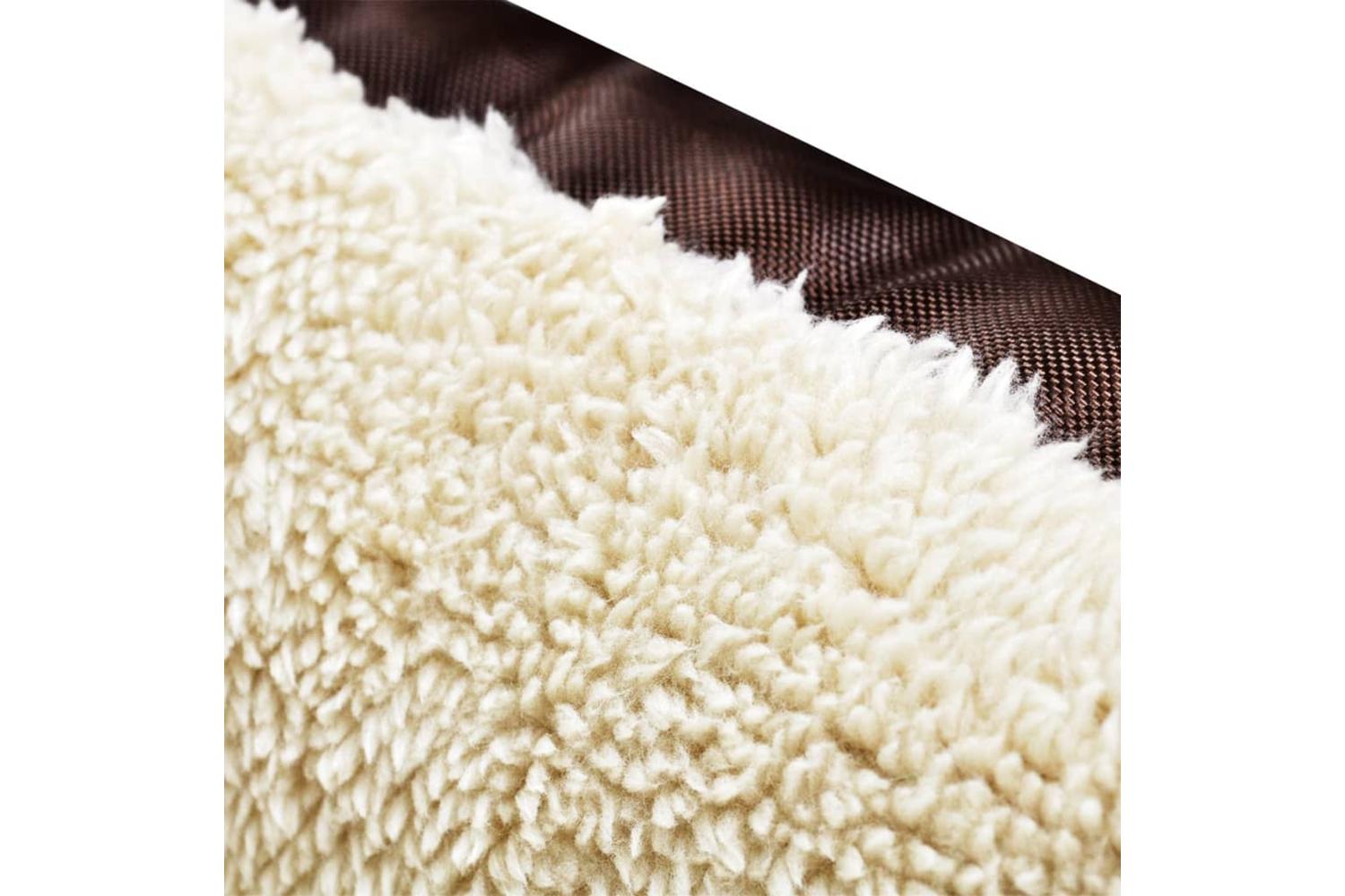 Vidaxl Warm Dog Bed With Padded Cushion Xl-4