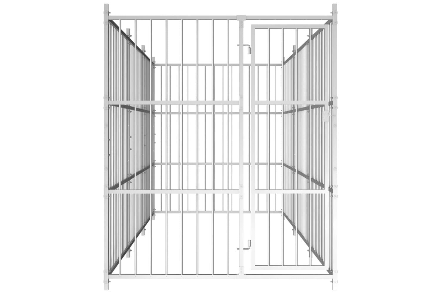 Vidaxl Outdoor Dog Kennel 450x150x185 Cm-2