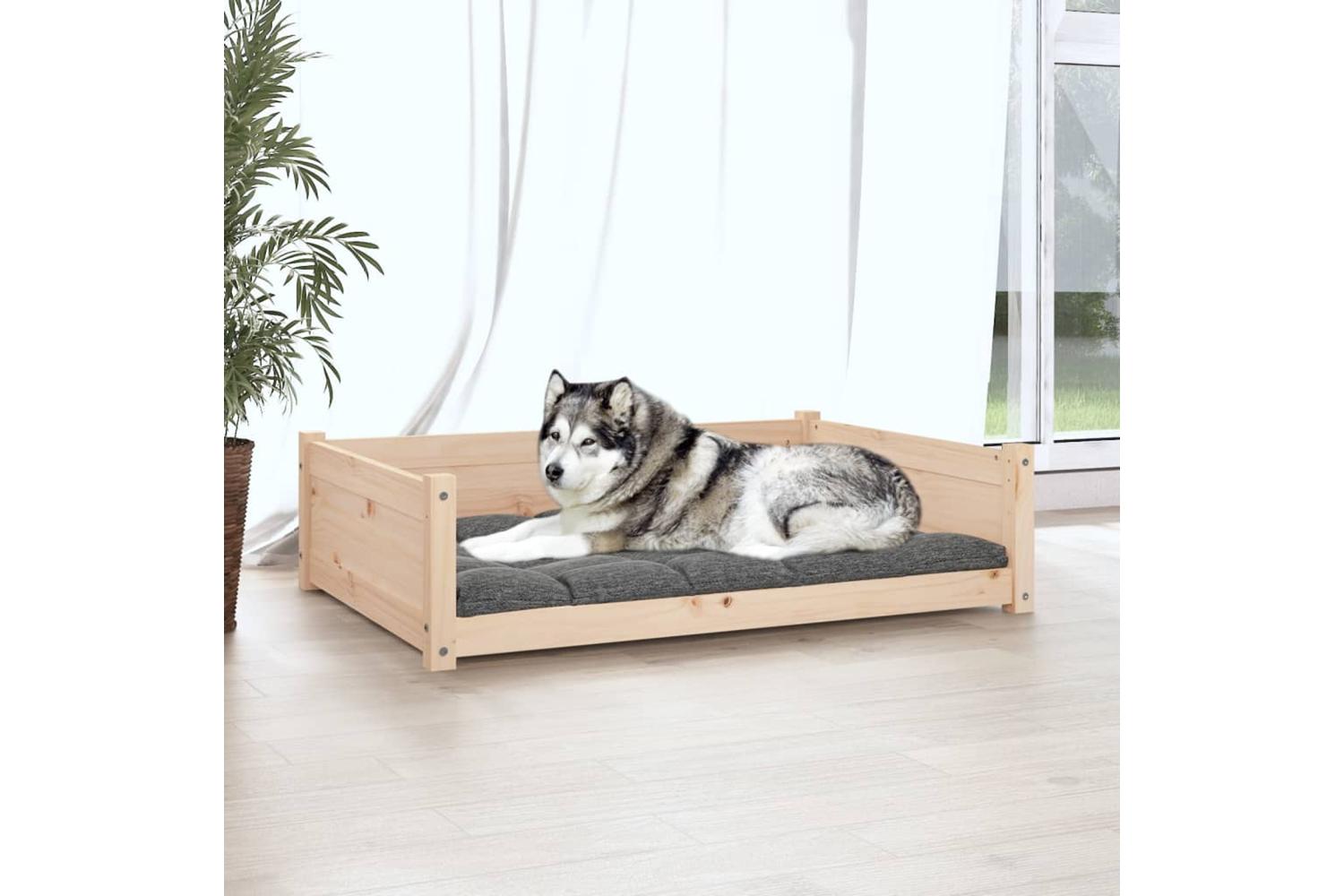 Vidaxl Dog Bed 1055x755x28 Cm Solid Pine Wood-3