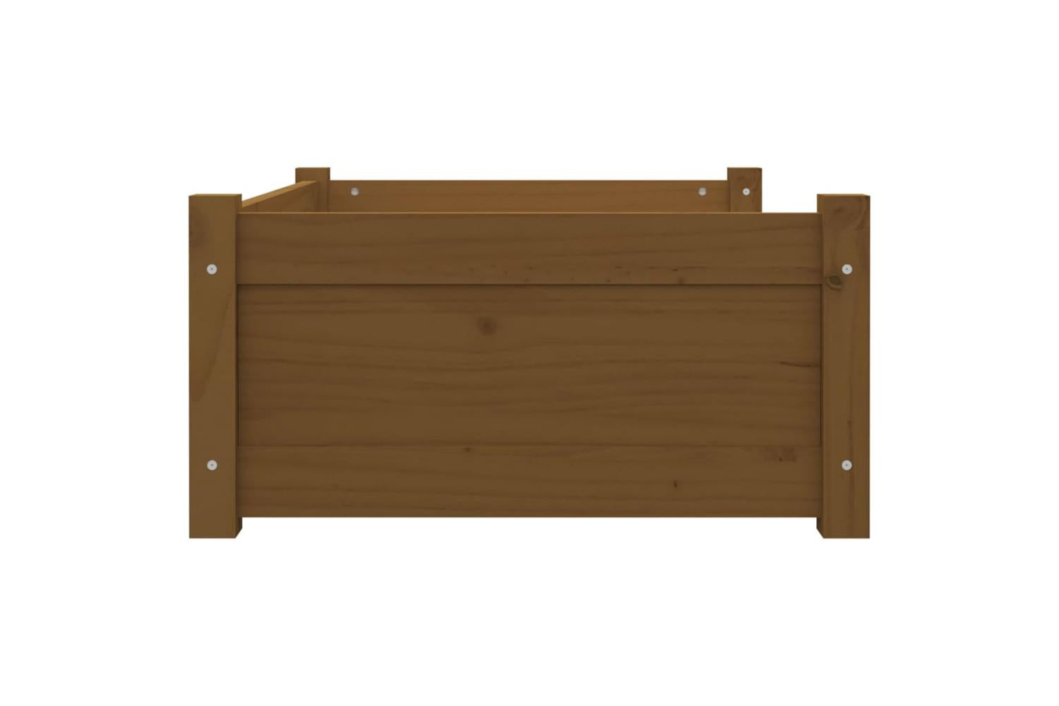 Vidaxl Dog Bed Honey Brown 755x555x28 Cm Solid Pine Wood-6