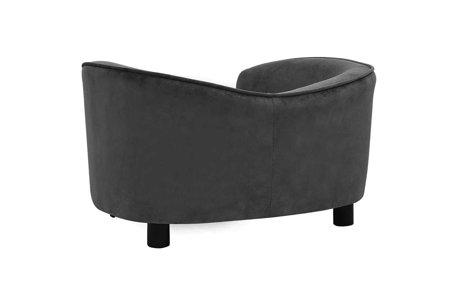 Vidaxl Dog Sofa Dark Grey 69x49x40 Cm Plush-5