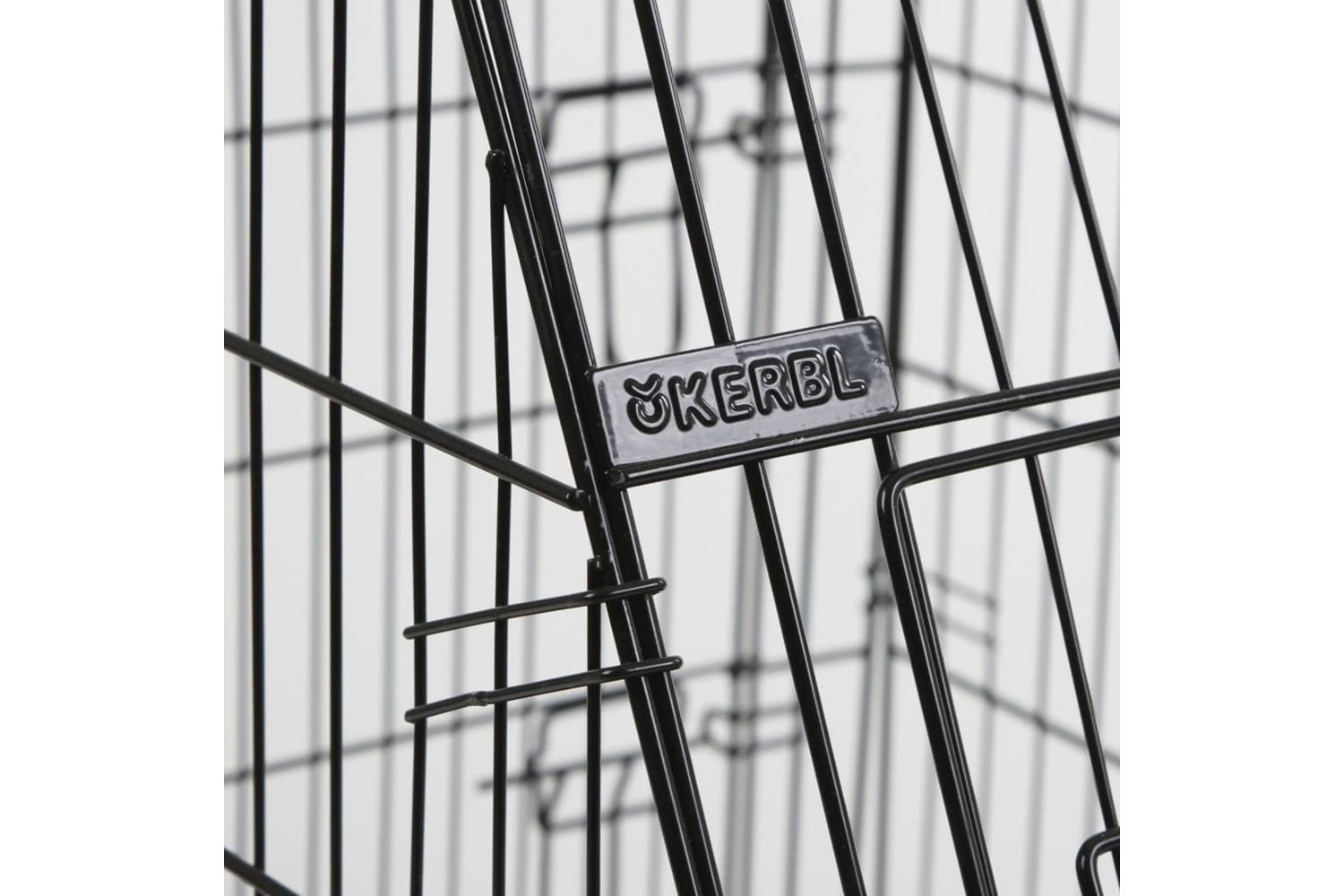 Kerbl Dog Cage 107x74x85 Cm Black-4