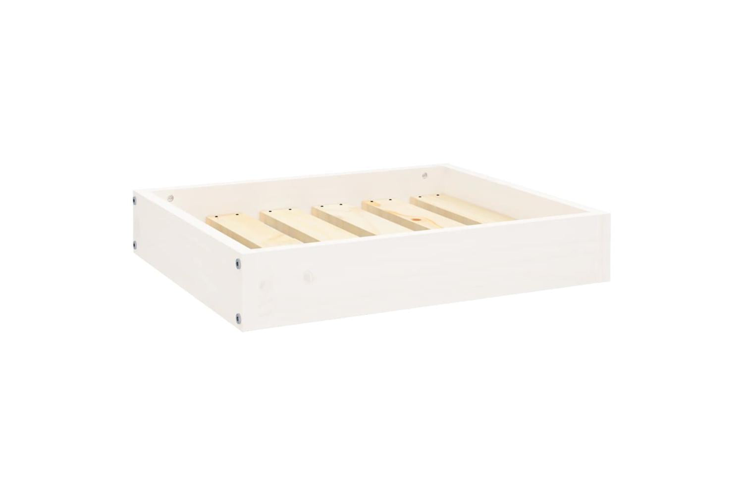 Vidaxl Dog Bed White 515x44x9 Cm Solid Wood Pine-2