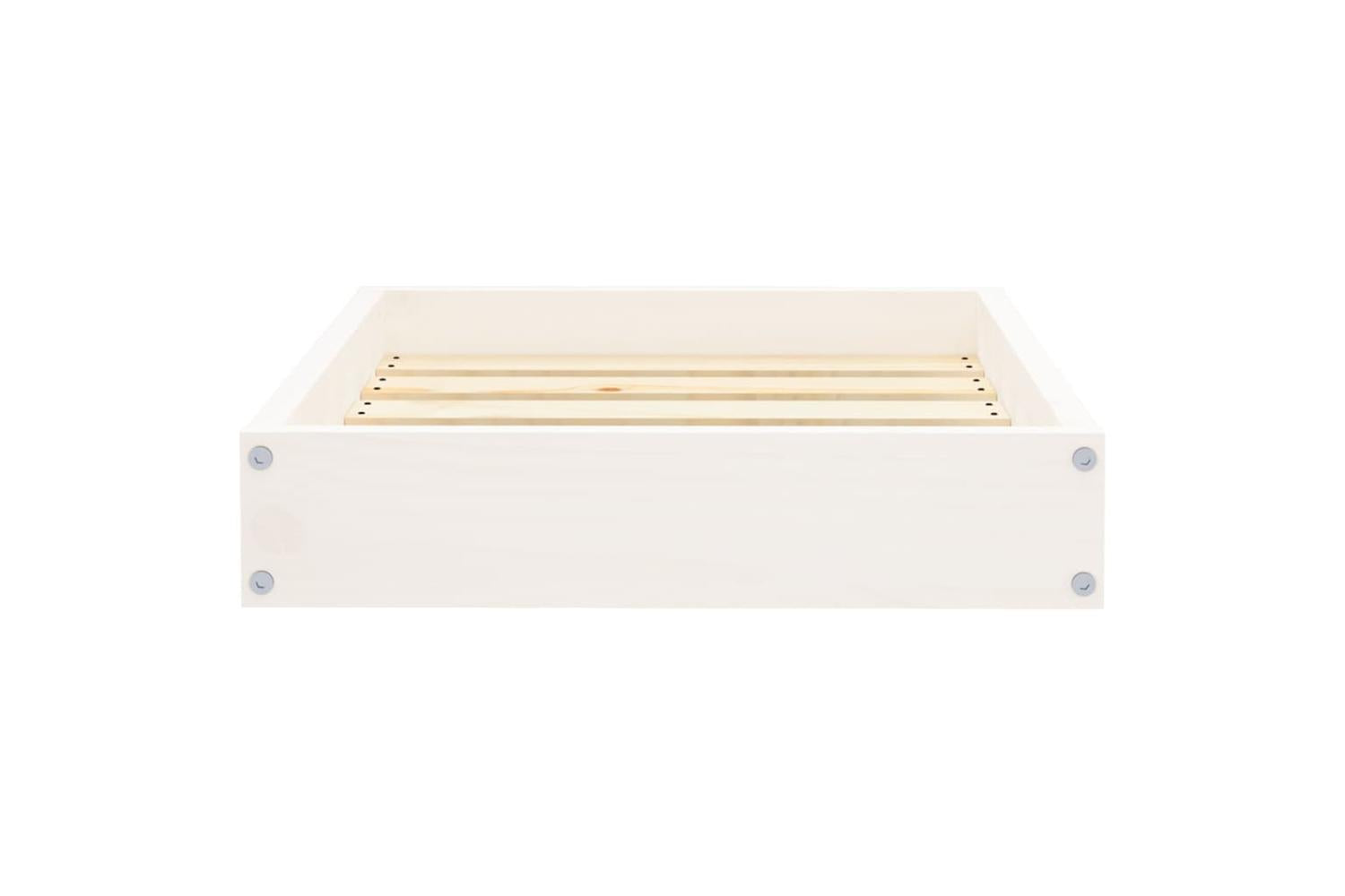 Vidaxl Dog Bed White 515x44x9 Cm Solid Wood Pine-4