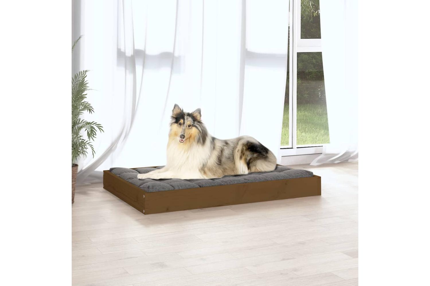 Vidaxl Dog Bed Honey Brown 915x64x9 Cm Solid Wood Pine-5