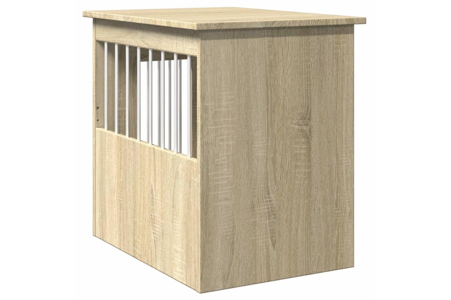 Vidaxl Dog Crate Furniture Sonoma Oak 45x62x59 Cm Engineered Wood-6