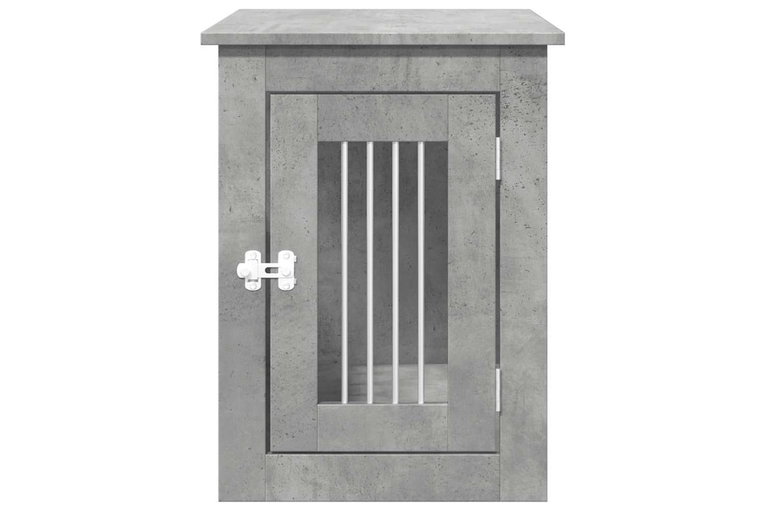Vidaxl Dog House Concrete Grey 45x62x59 Cm Engineered Wood-4