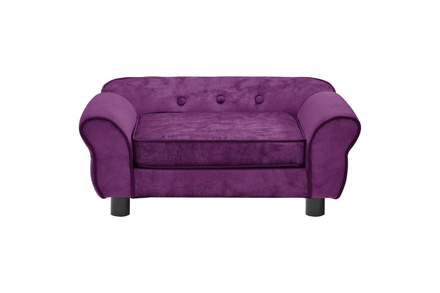 Vidaxl Dog Sofa Burgundy 72x45x30 Cm Plush-5