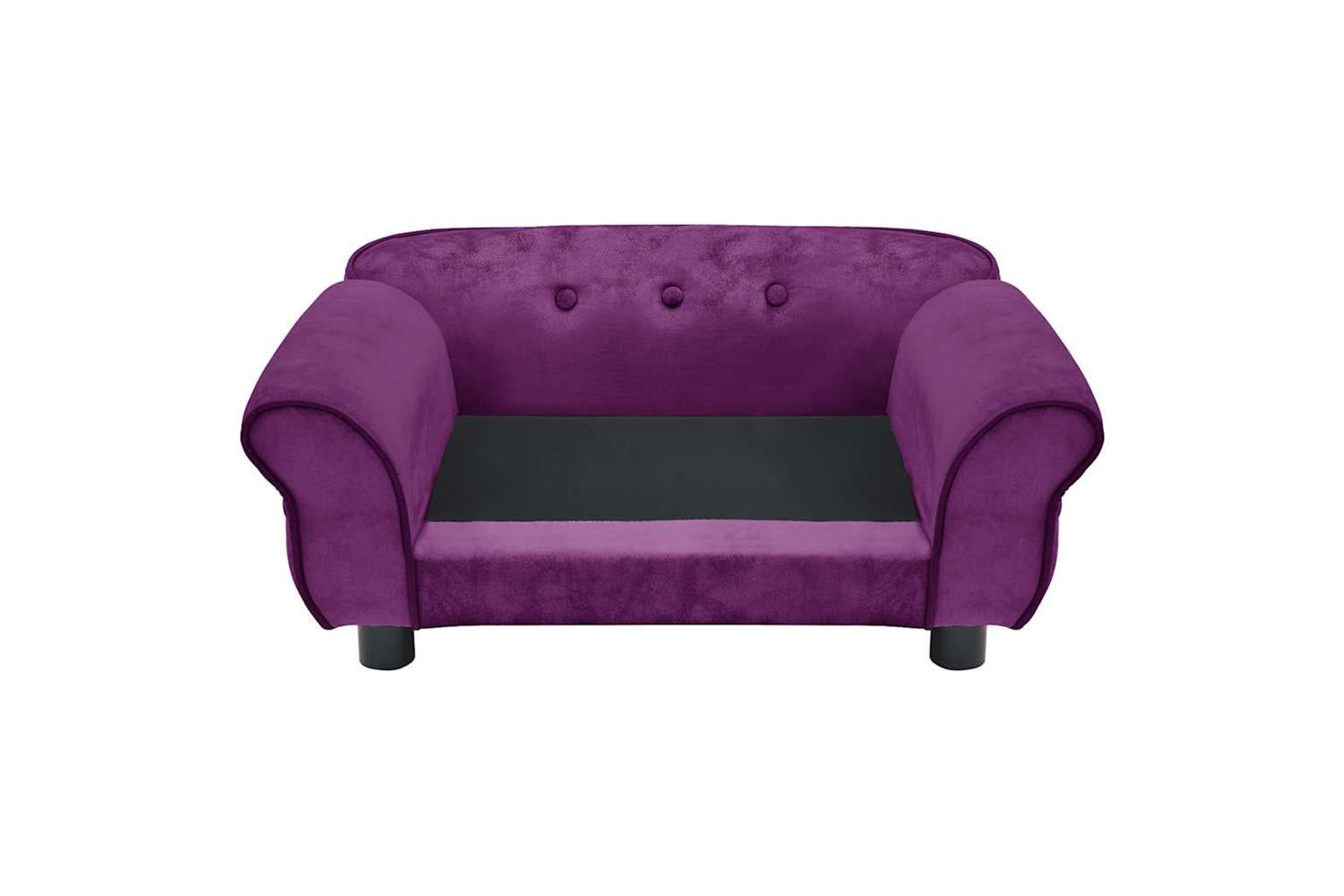 Vidaxl Dog Sofa Burgundy 72x45x30 Cm Plush-6