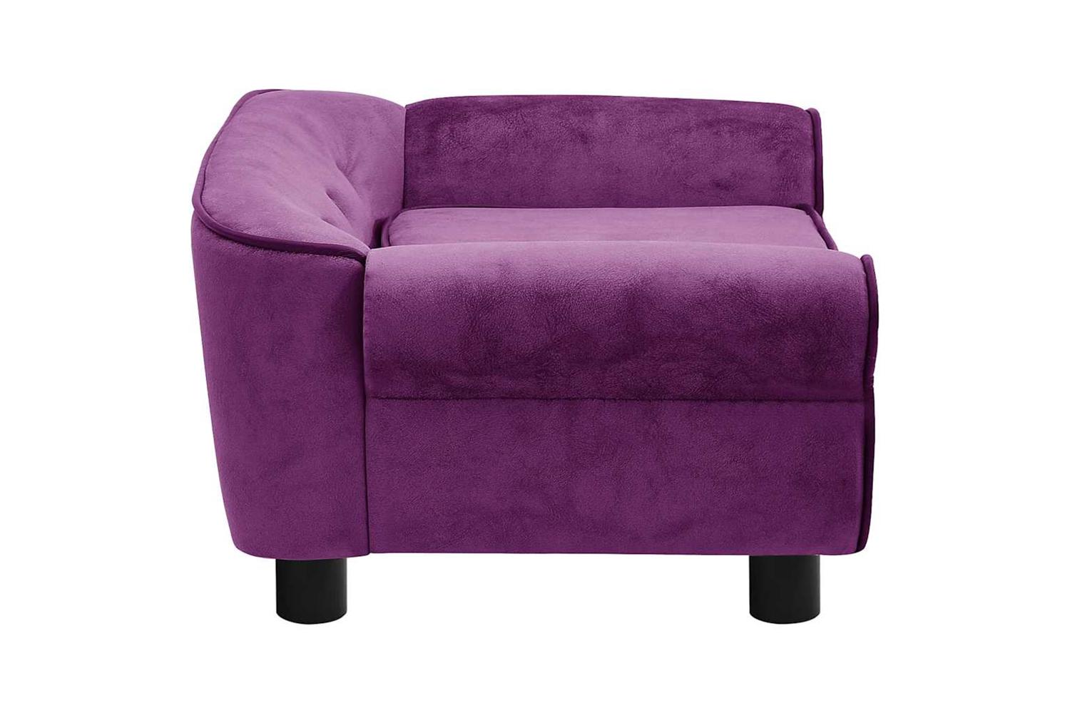 Vidaxl Dog Sofa Burgundy 72x45x30 Cm Plush-7