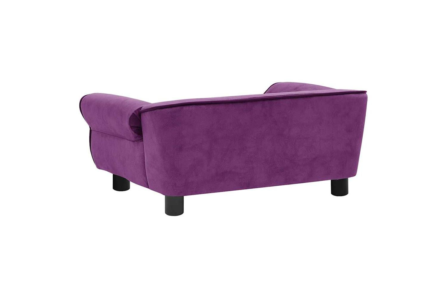 Vidaxl Dog Sofa Burgundy 72x45x30 Cm Plush-8