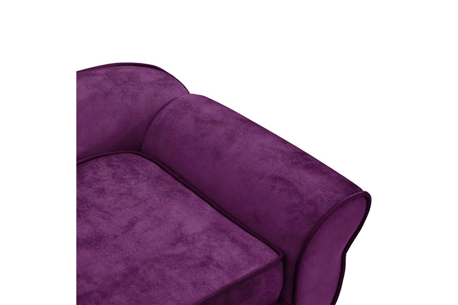 Vidaxl Dog Sofa Burgundy 72x45x30 Cm Plush-9