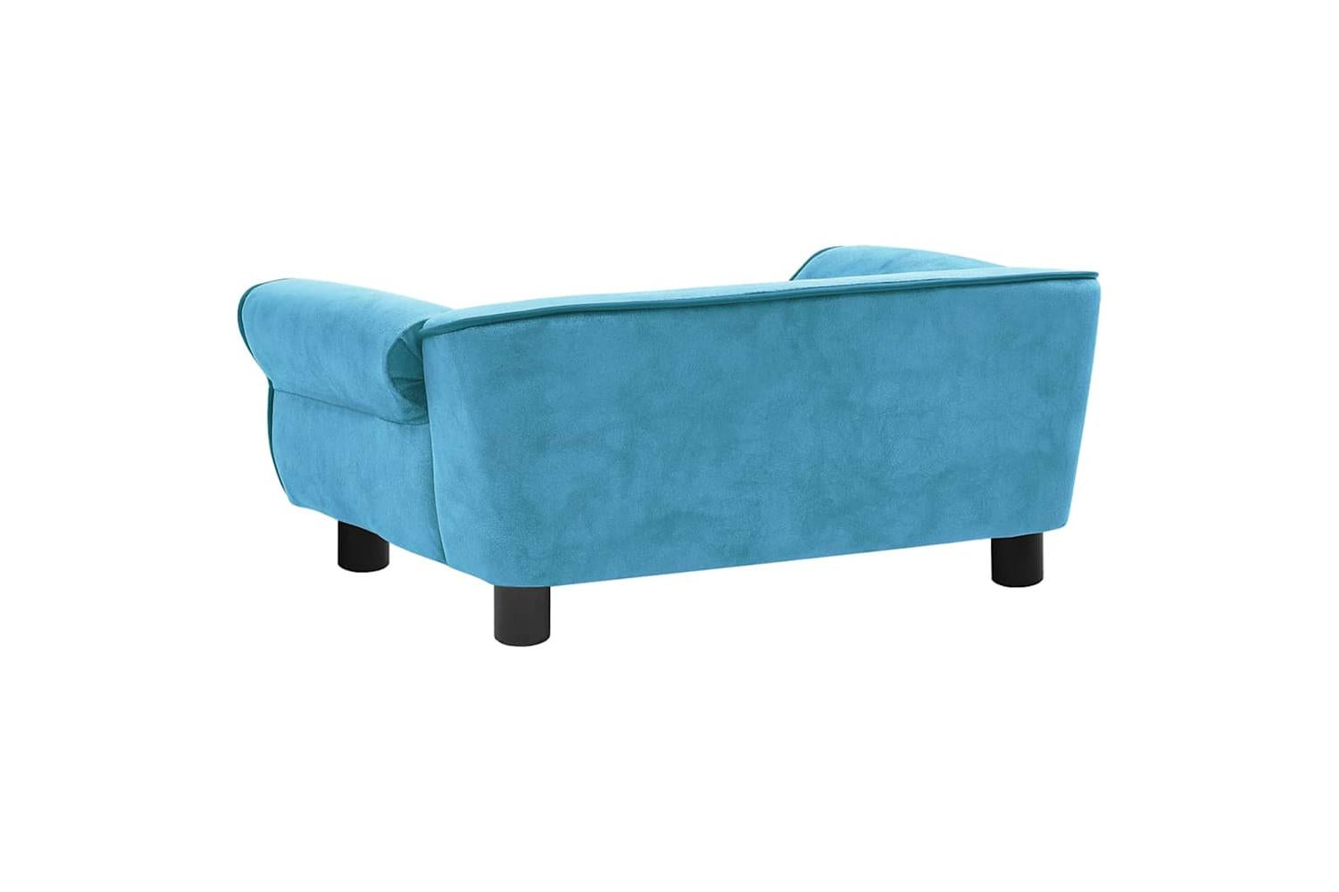 Vidaxl Dog Sofa Turquoise 72x45x30 Cm Plush-8