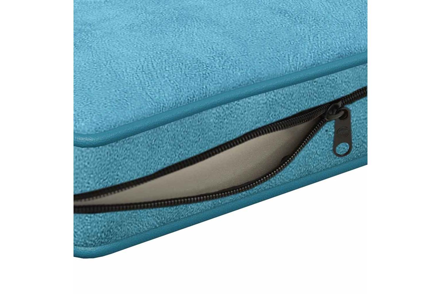 Vidaxl Dog Sofa Turquoise 72x45x30 Cm Plush-10
