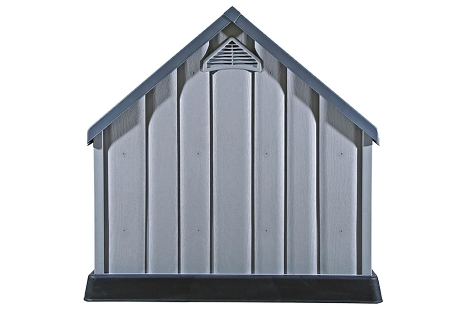 Vidaxl Dog House Grey 92x87x91 Cm Plastic-6