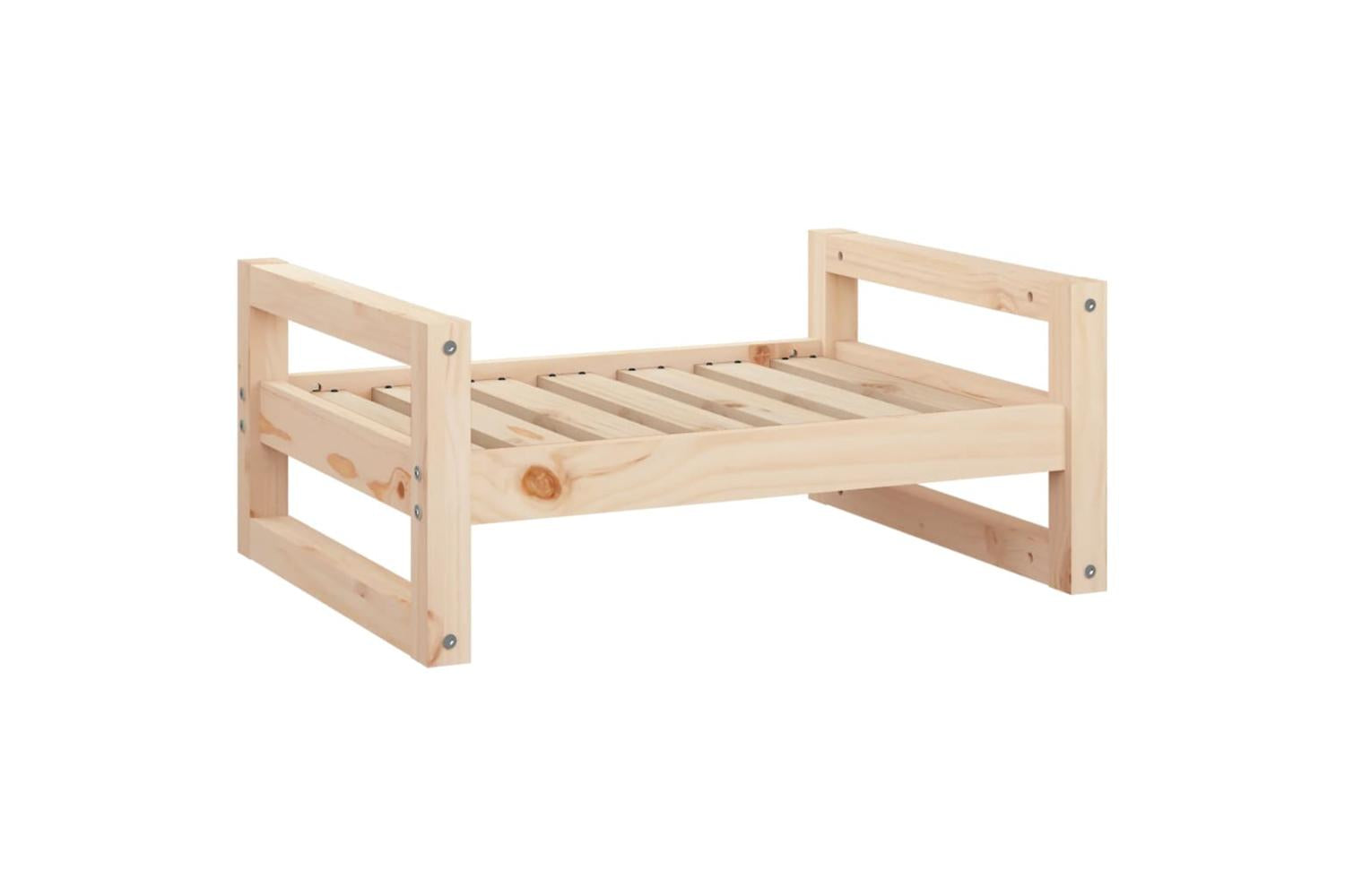 Vidaxl Dog Bed 655x505x28 Cm Solid Pine Wood-2