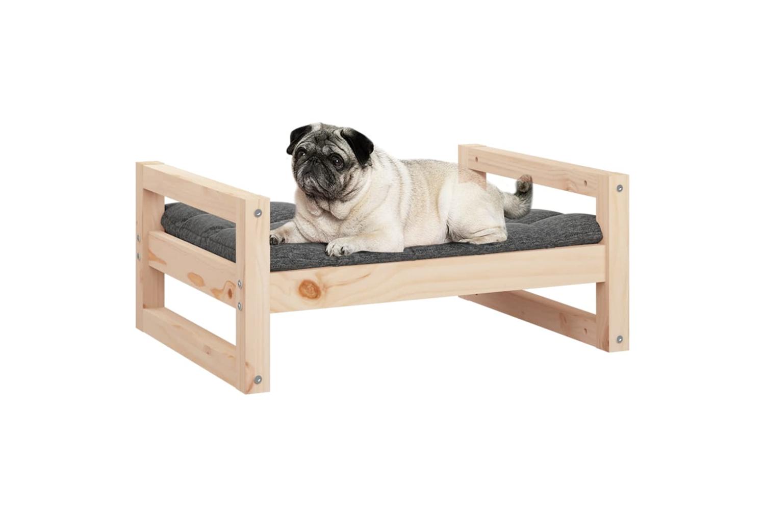 Vidaxl Dog Bed 655x505x28 Cm Solid Pine Wood-4