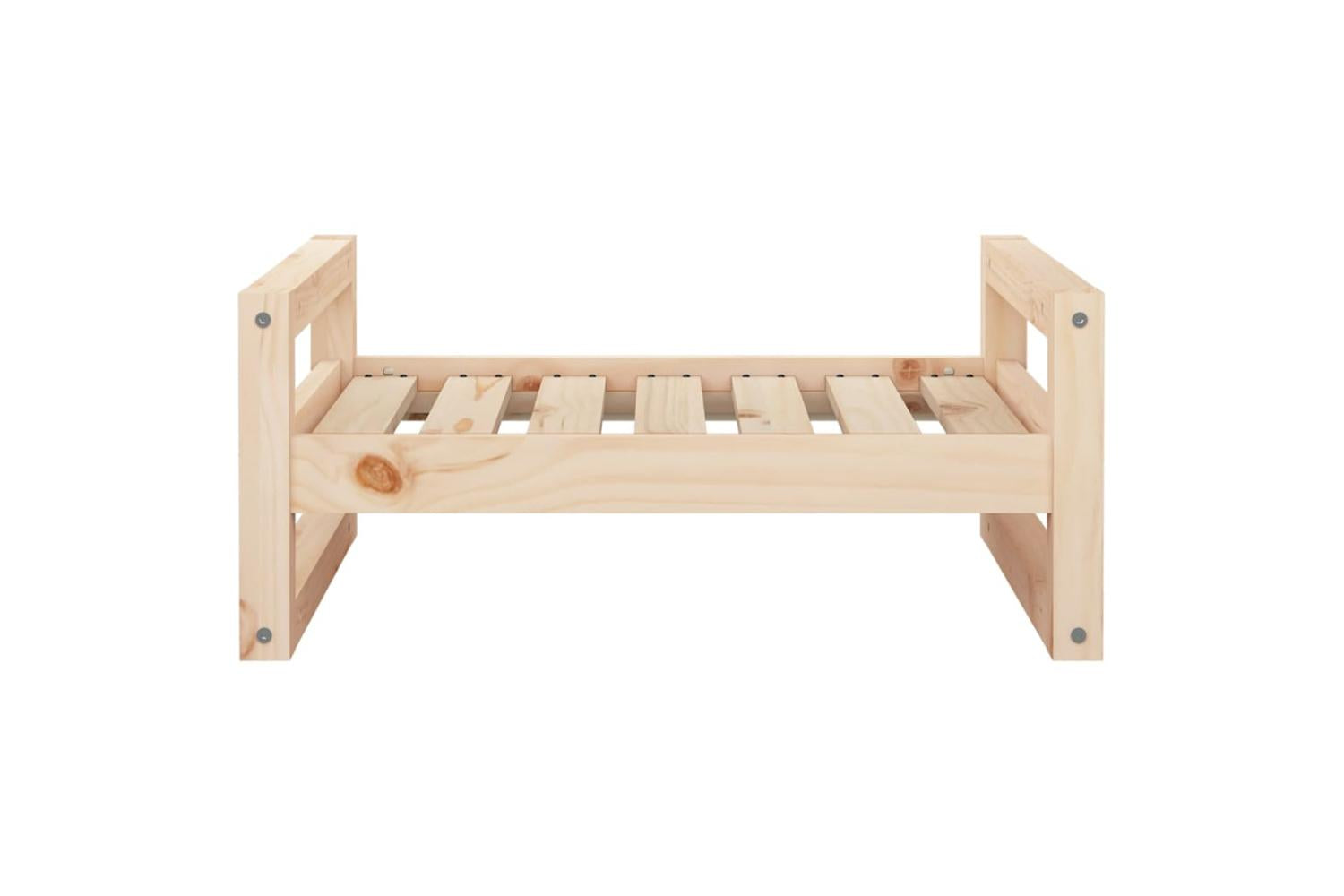 Vidaxl Dog Bed 655x505x28 Cm Solid Pine Wood-5