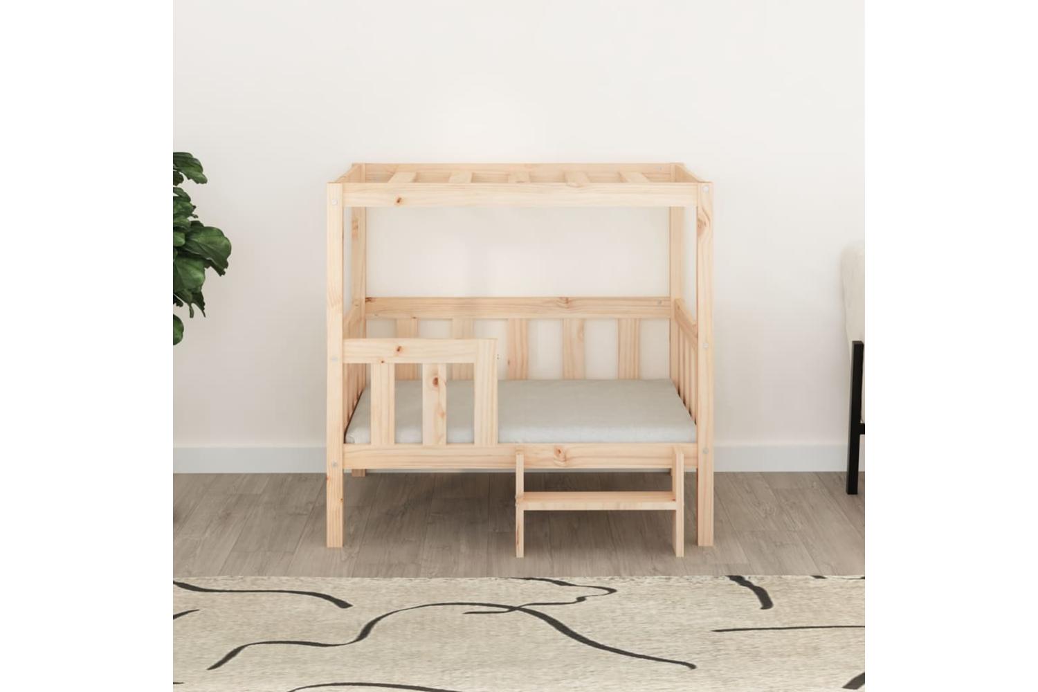 Vidaxl Dog Bed 955x735x90 Cm Solid Wood Pine-3