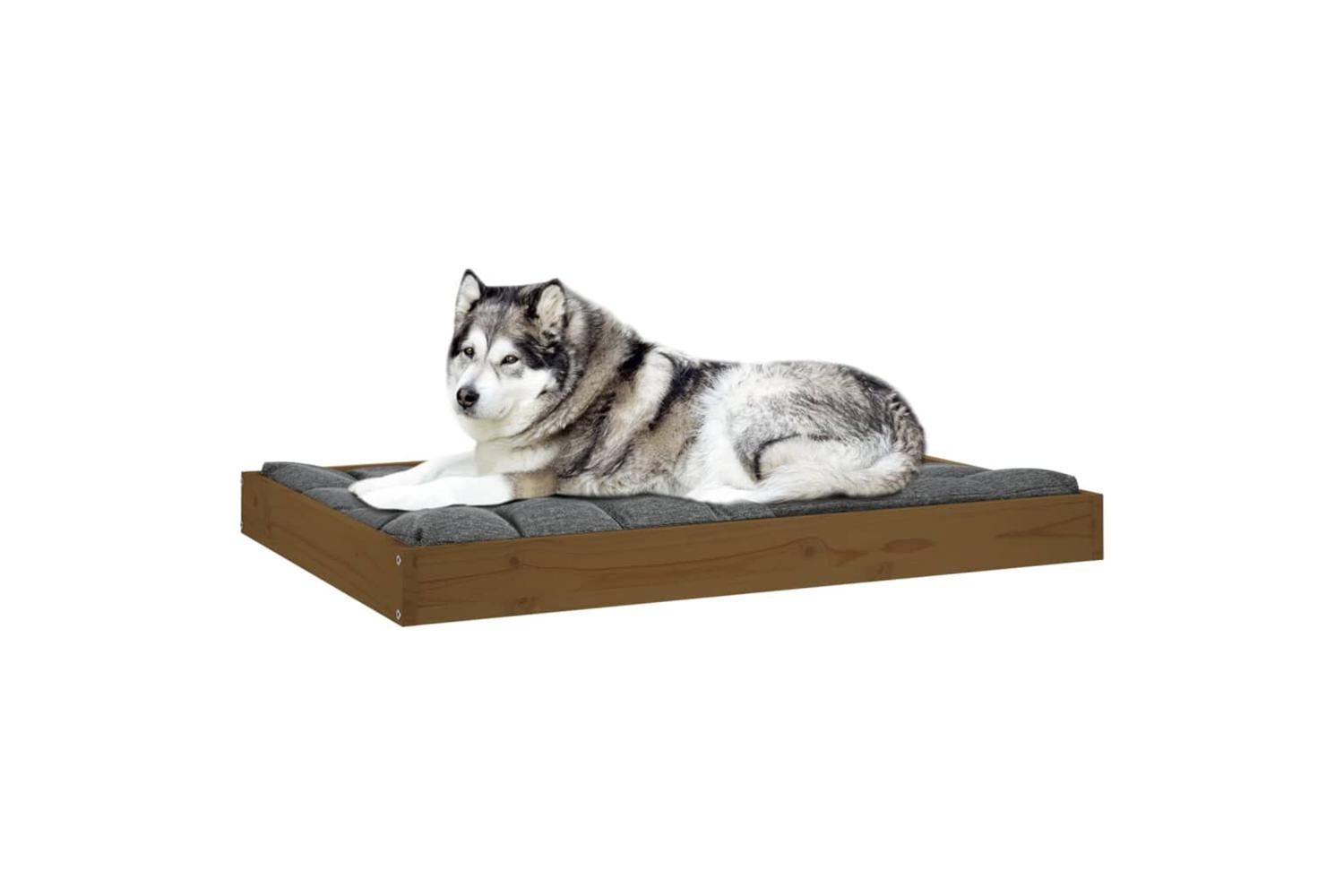 Vidaxl Dog Bed Honey Brown 1015x74x9 Cm Solid Wood Pine-6