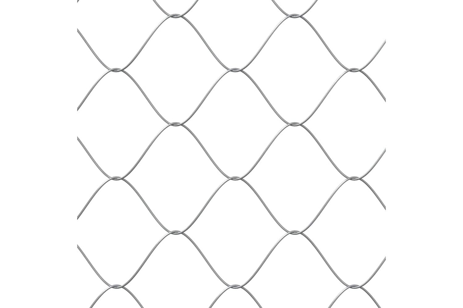 Vidaxl Dog Cage With Door Grey 2x2x15 M Galvanised Steel-7
