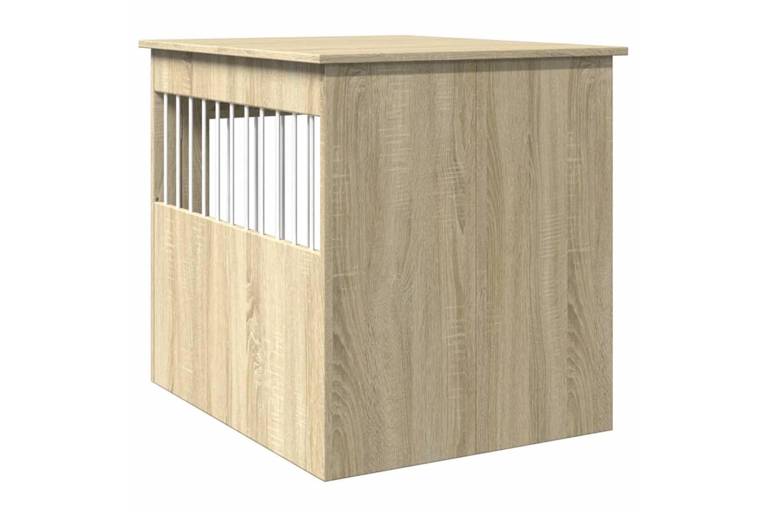 Vidaxl Dog Crate Furniture Sonoma Oak 645x80x71 Cm Engineered Wood-6