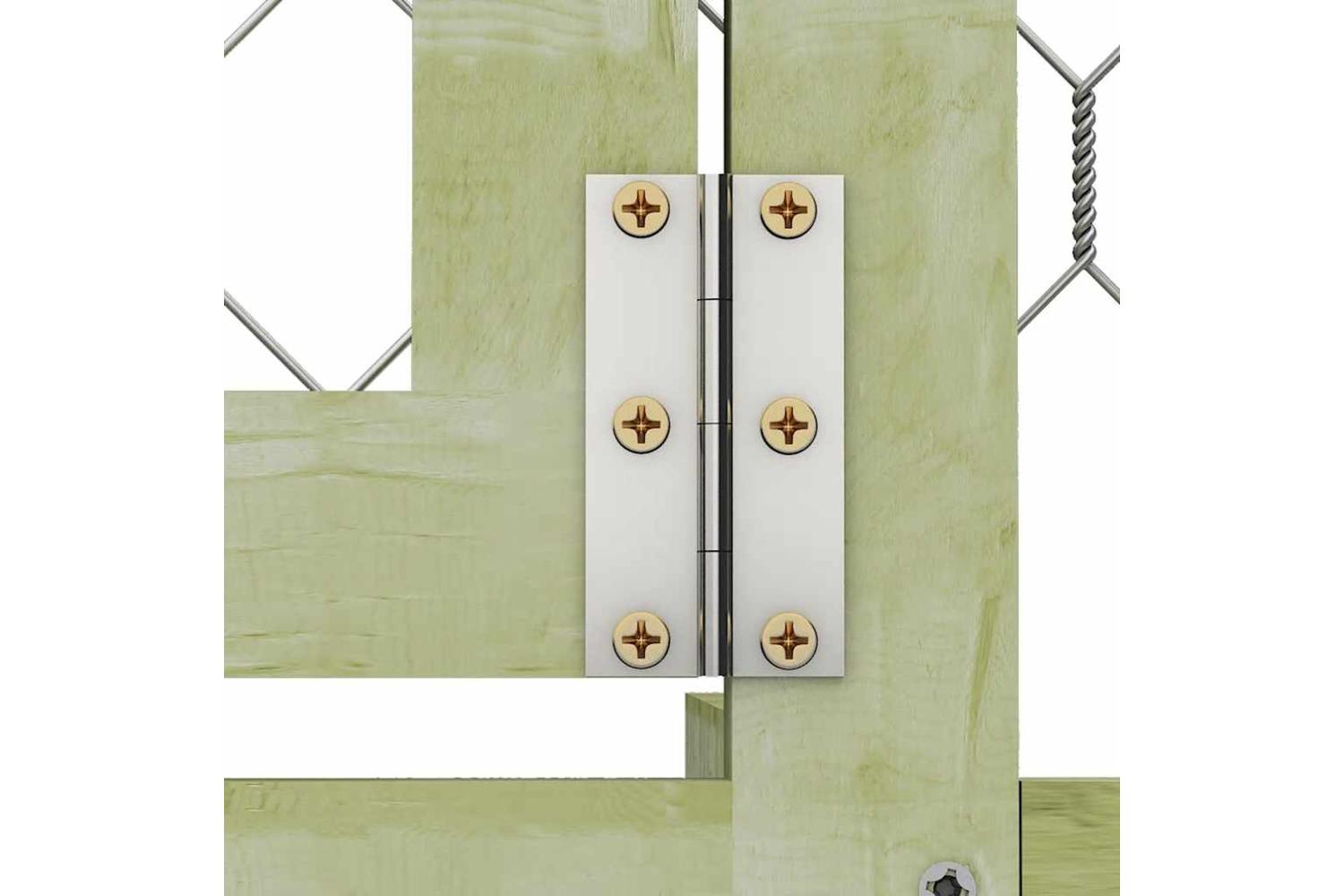 Vidaxl Chicken Cage 3x15x2 M Impregnated Wood Pine-6