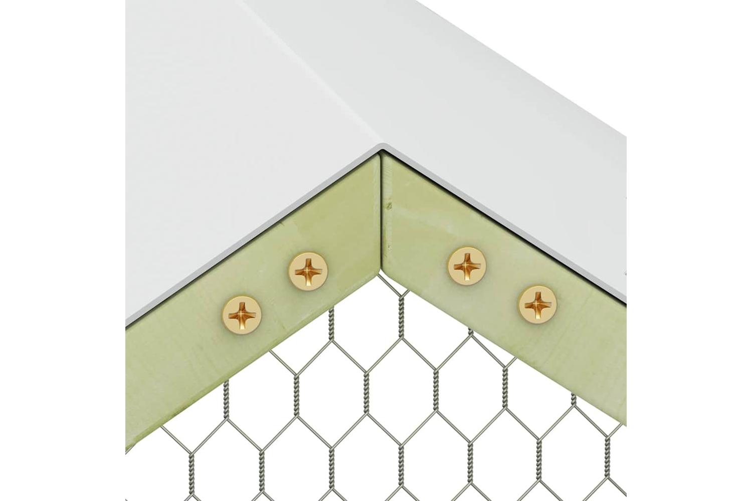 Vidaxl Chicken Cage 3x15x2 M Impregnated Wood Pine-8